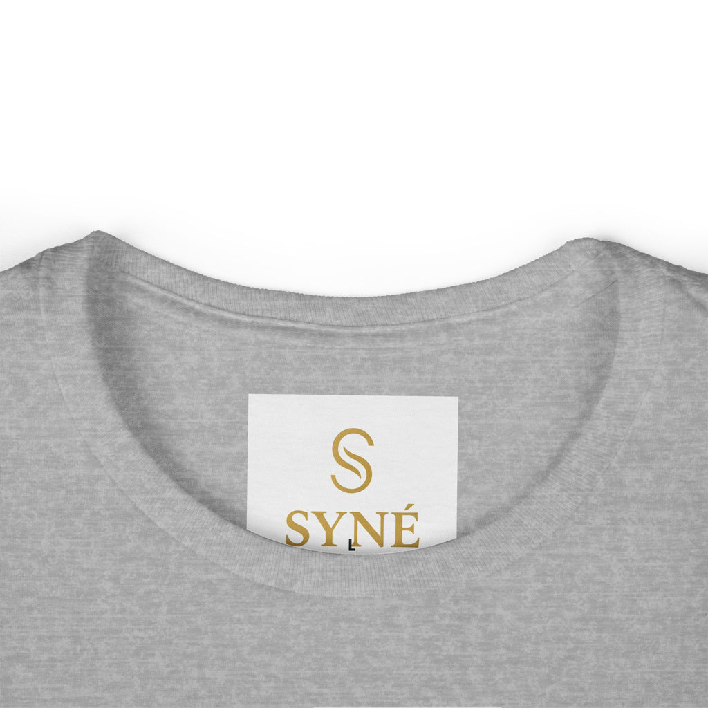 SYNÉ wordmark Tee | minimalist wellness logo t-shirt