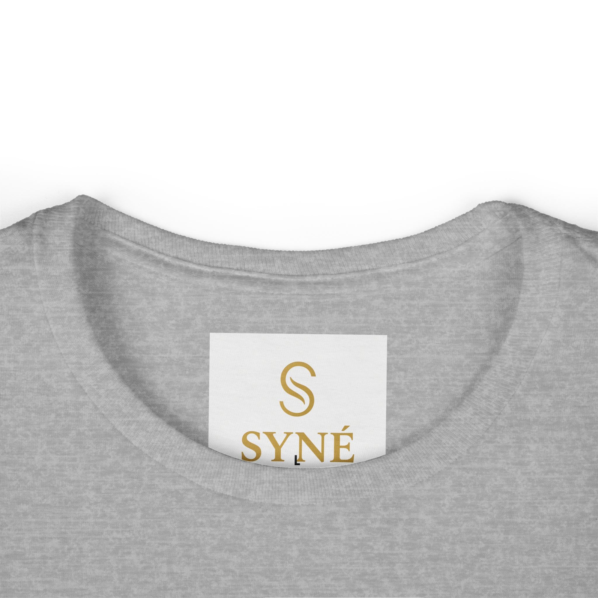SYNÉ wordmark Tee | minimalist wellness logo t-shirt