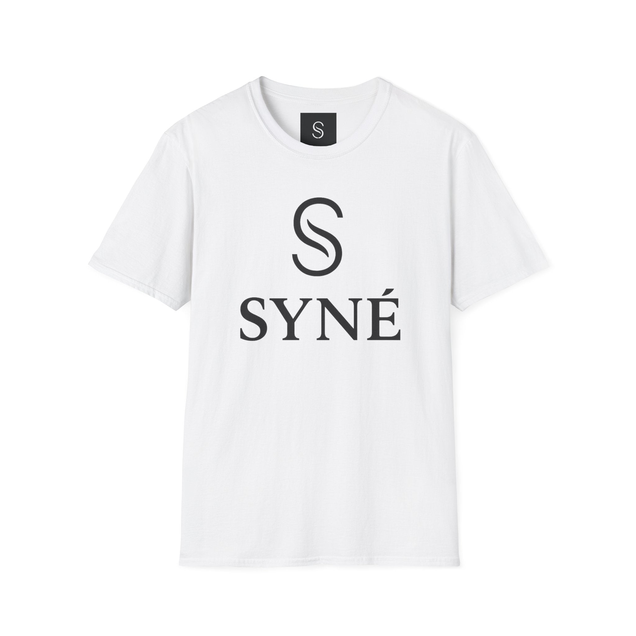 SYNE logo T-Shirt | Minimalist Monogram S Tee