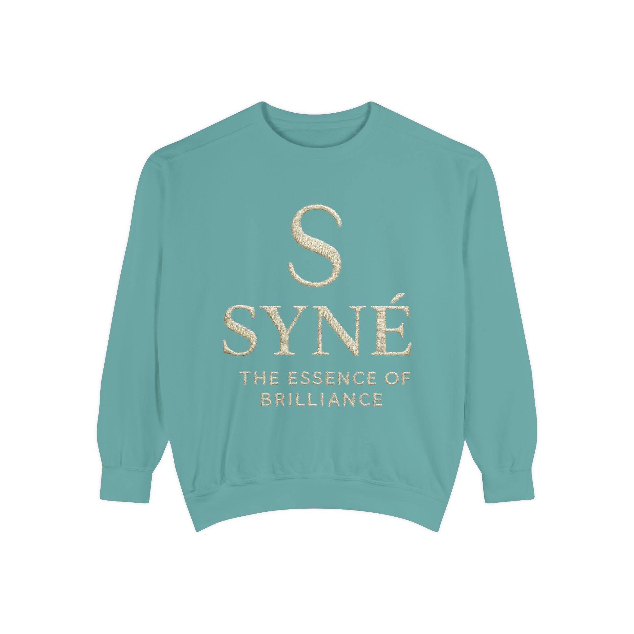Syné Brilliance Sweatshirt — 'S SYNÉ The Essence of Brilliance' Graphic Sweatshirt