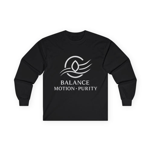 Balance Motion Purity Long Sleeve Tee — SYNÉ Essence of Balance Shirt