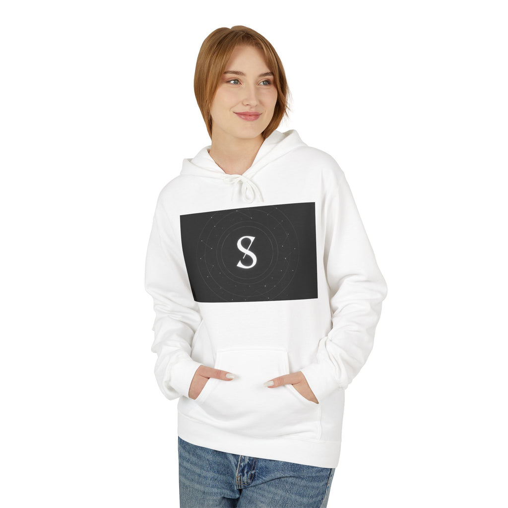 Balance Motion Purity Hoodie — Minimalist Symbol Sweatshirt