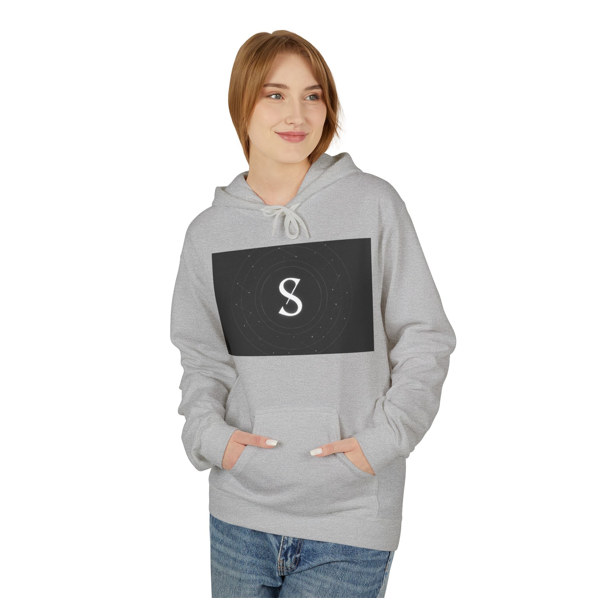 Balance Motion Purity Hoodie — Minimalist Symbol Sweatshirt