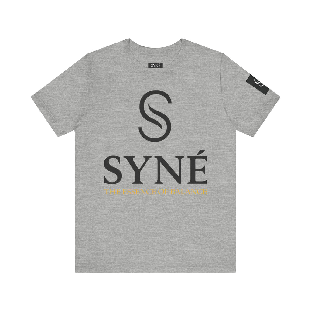 Syné Logo T-Shirt — "The Essence of Balance" Minimalist Tee