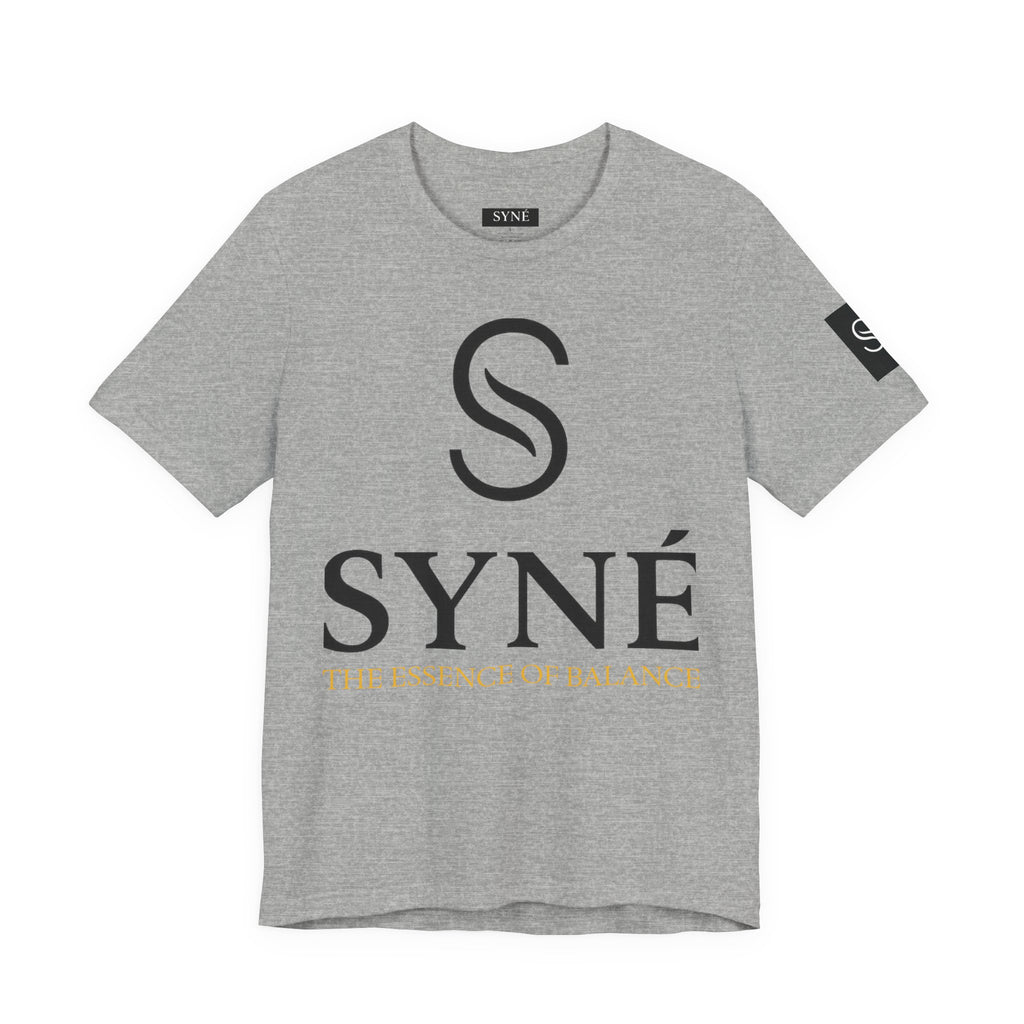 Syné Logo T-Shirt — "The Essence of Balance" Minimalist Tee