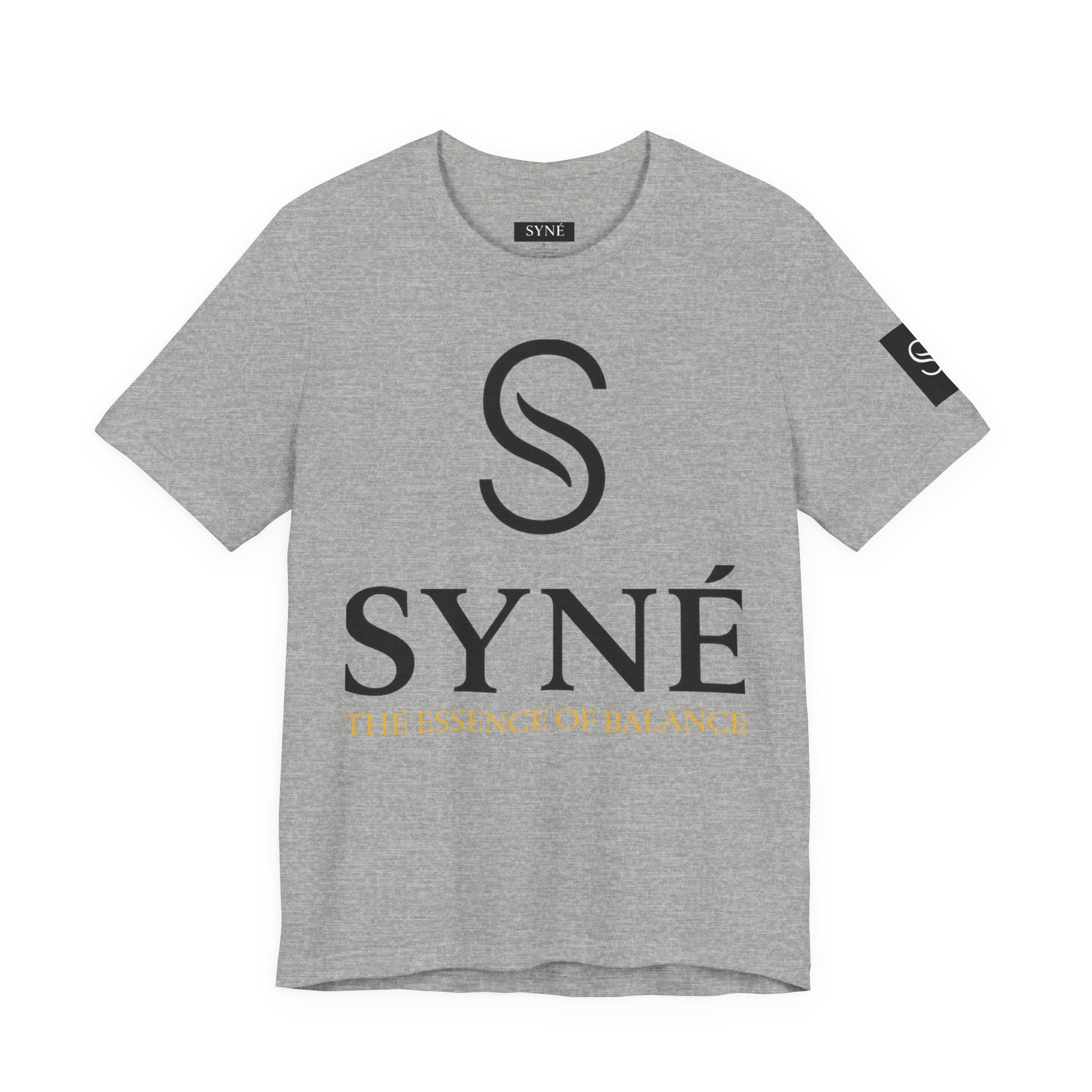 Syné Logo T-Shirt — "The Essence of Balance" Minimalist Tee
