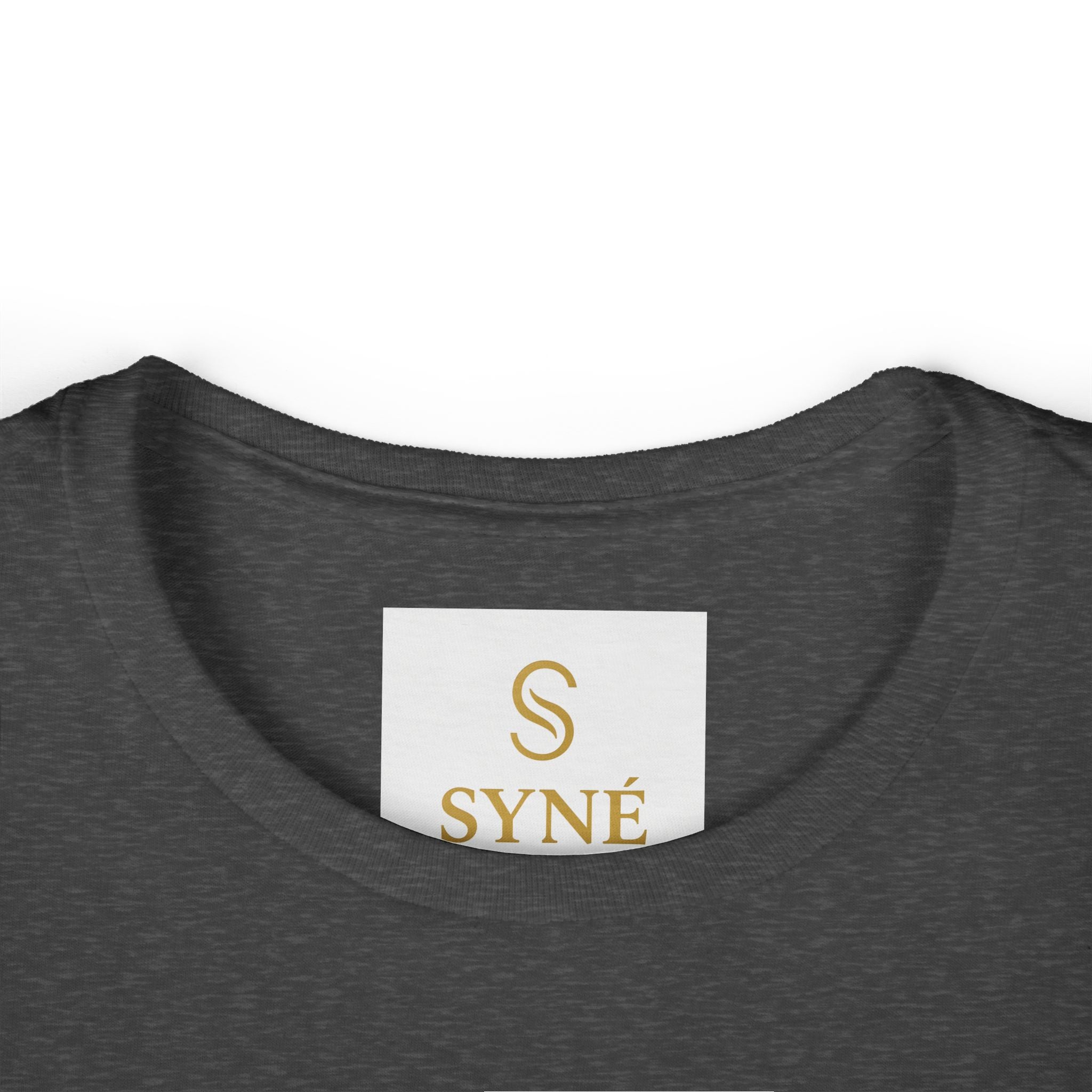SYNÉ wordmark Tee | minimalist wellness logo t-shirt