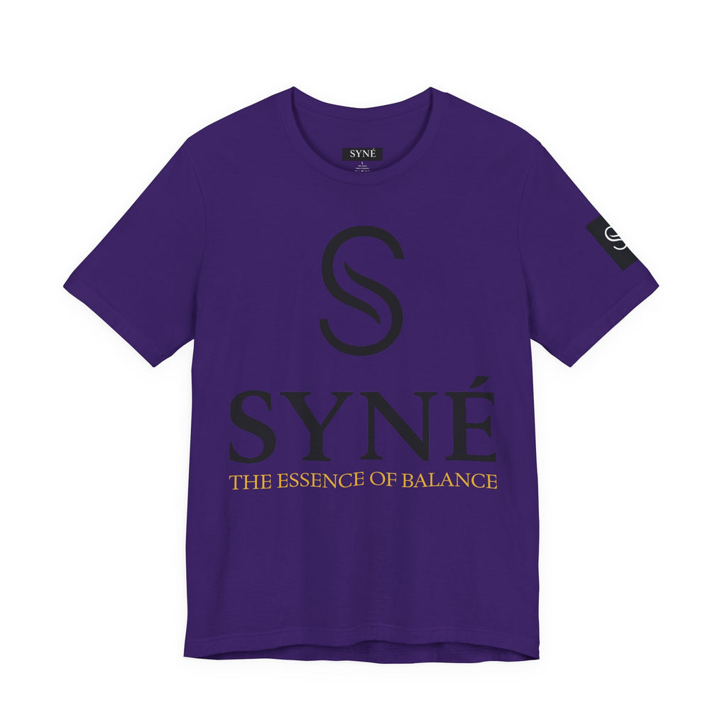 Syné Logo T-Shirt — "The Essence of Balance" Minimalist Tee