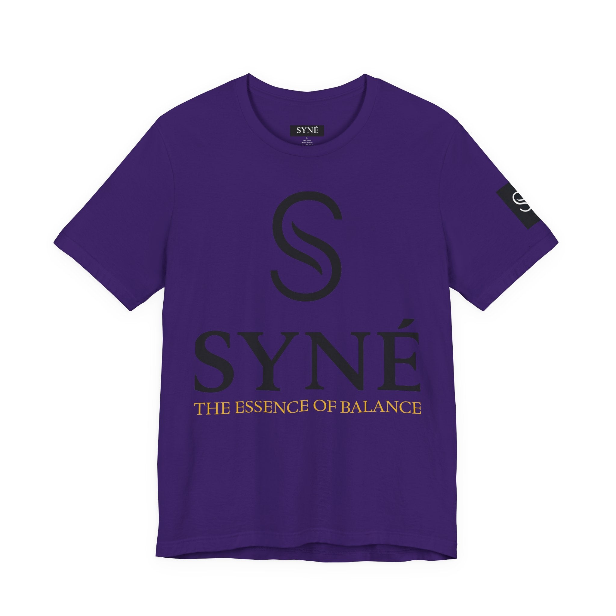 Syné Logo T-Shirt — "The Essence of Balance" Minimalist Tee