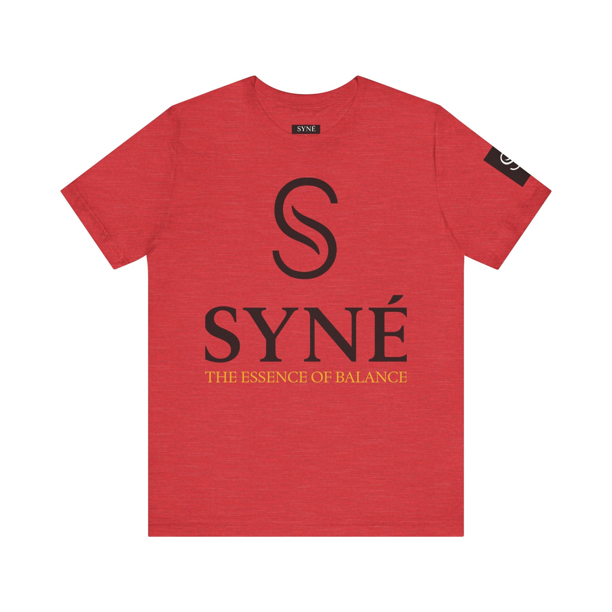 Syné Logo T-Shirt — "The Essence of Balance" Minimalist Tee