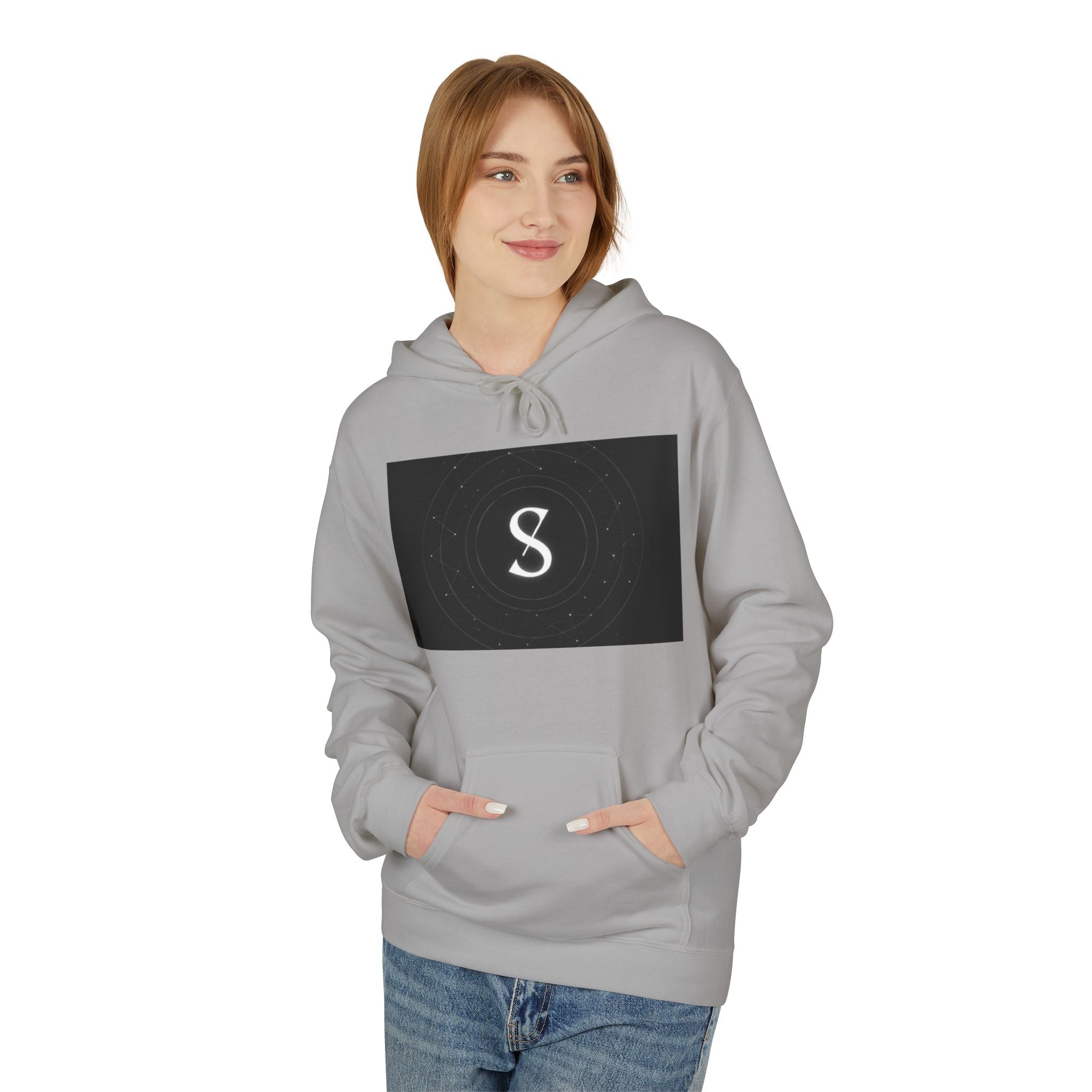 Balance Motion Purity Hoodie — Minimalist Symbol Sweatshirt