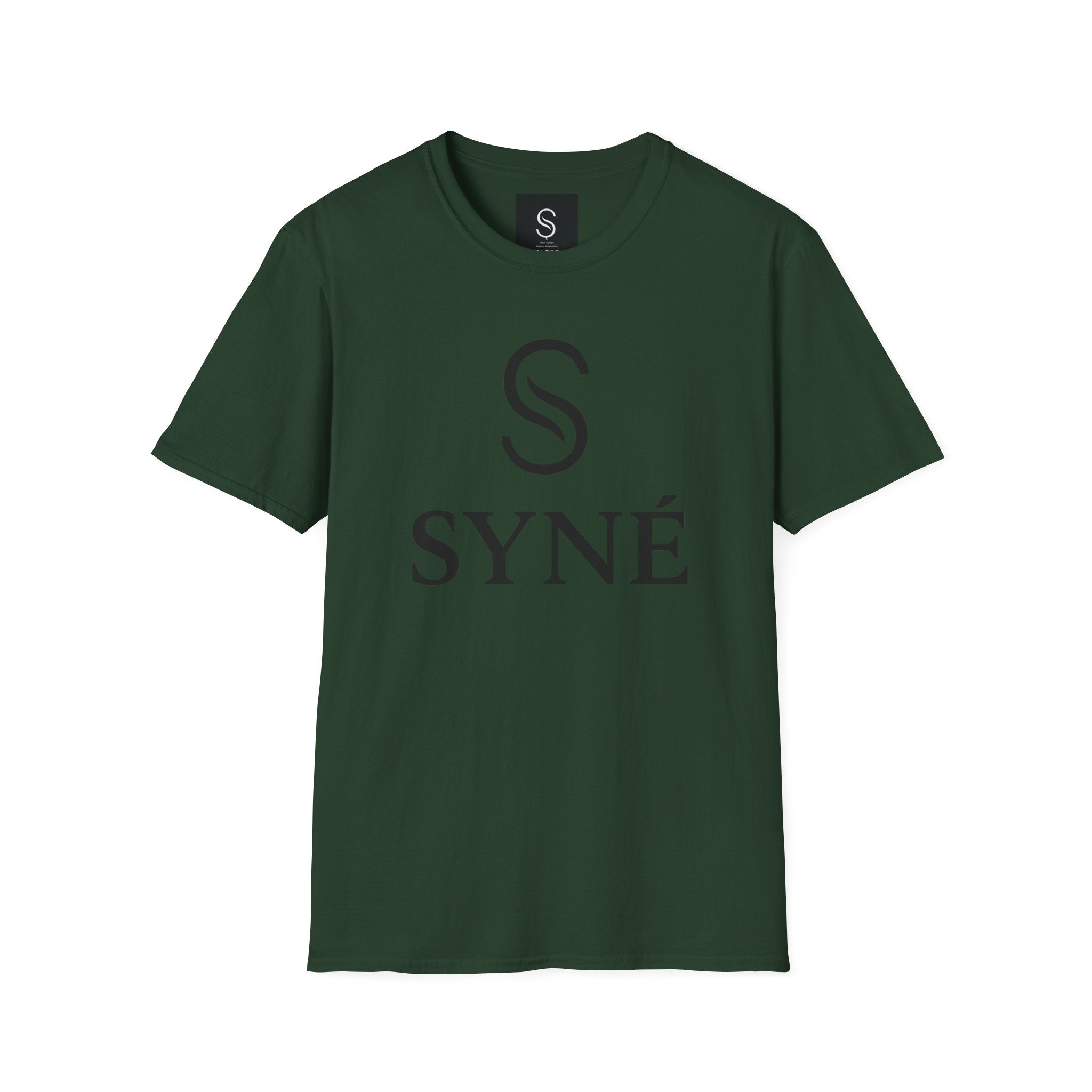 SYNE logo T-Shirt | Minimalist Monogram S Tee
