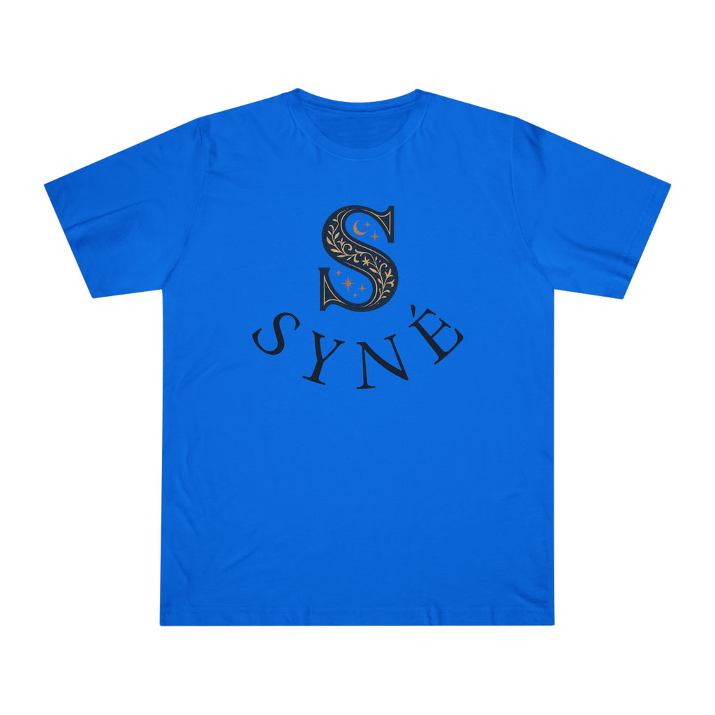 Syne Monogram T-Shirt — 'SYNE' Floral S Design, Balance Motion Purity Back Print