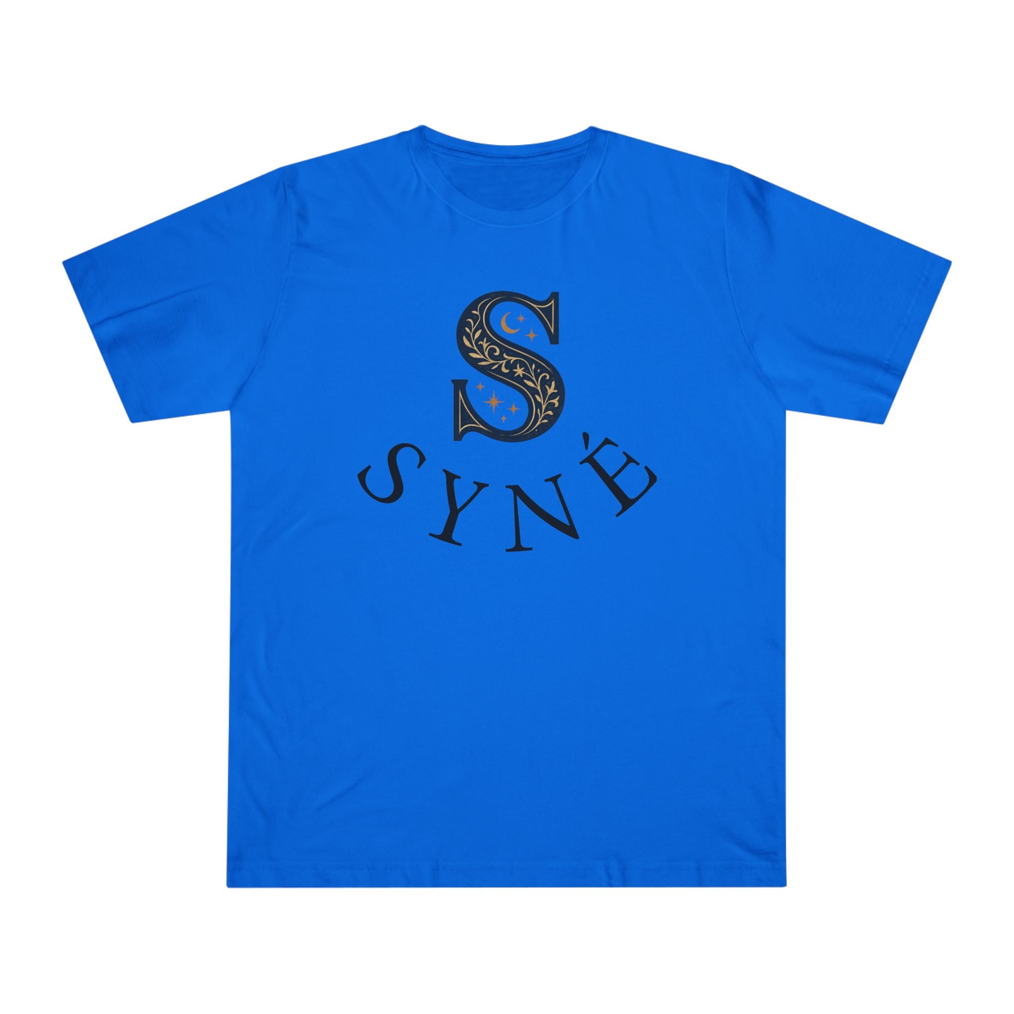 Syne Monogram T-Shirt — 'SYNE' Floral S Design, Balance Motion Purity Back Print