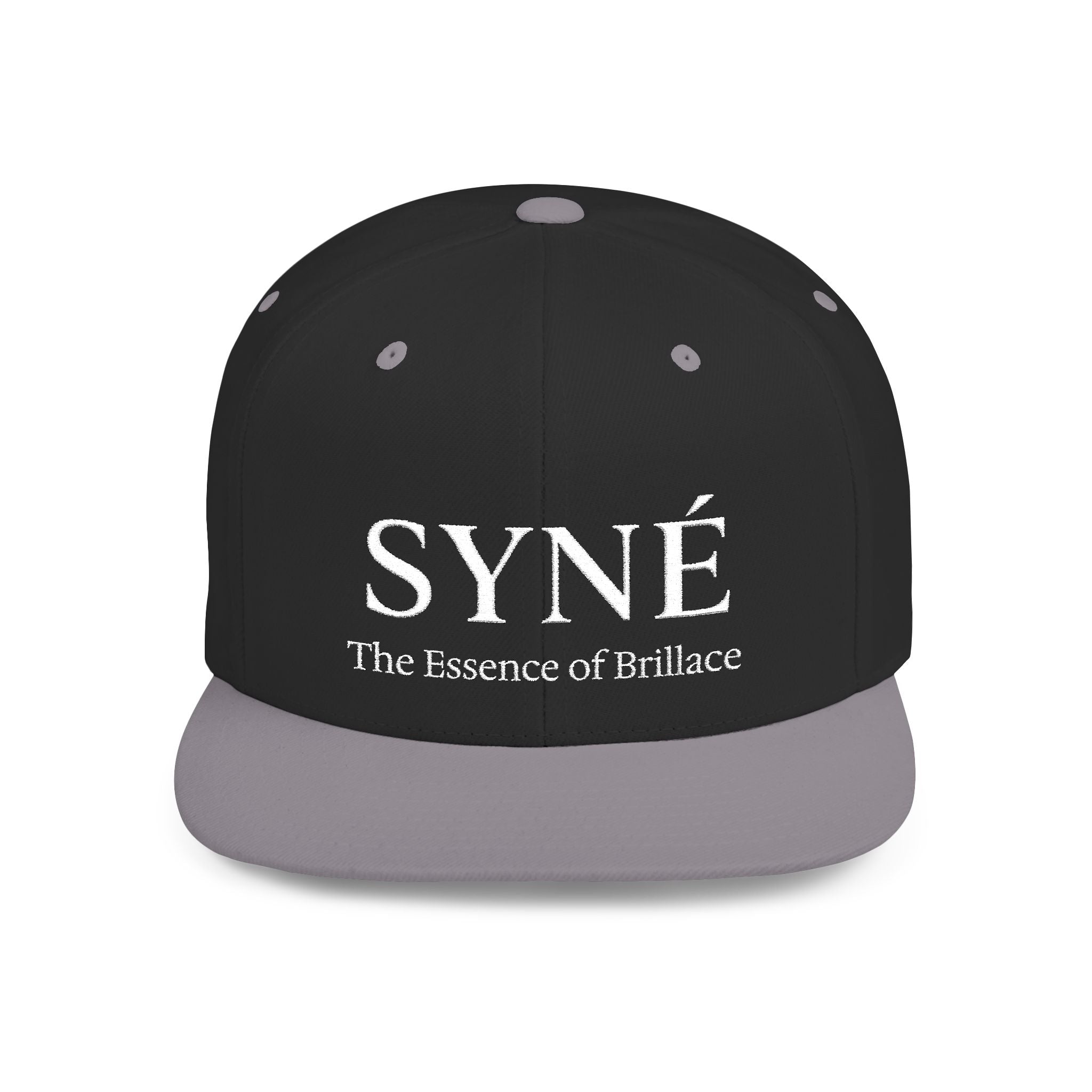 Snapback Hat — SYNÉ "The Essence of Brilliance" Flat Bill Cap