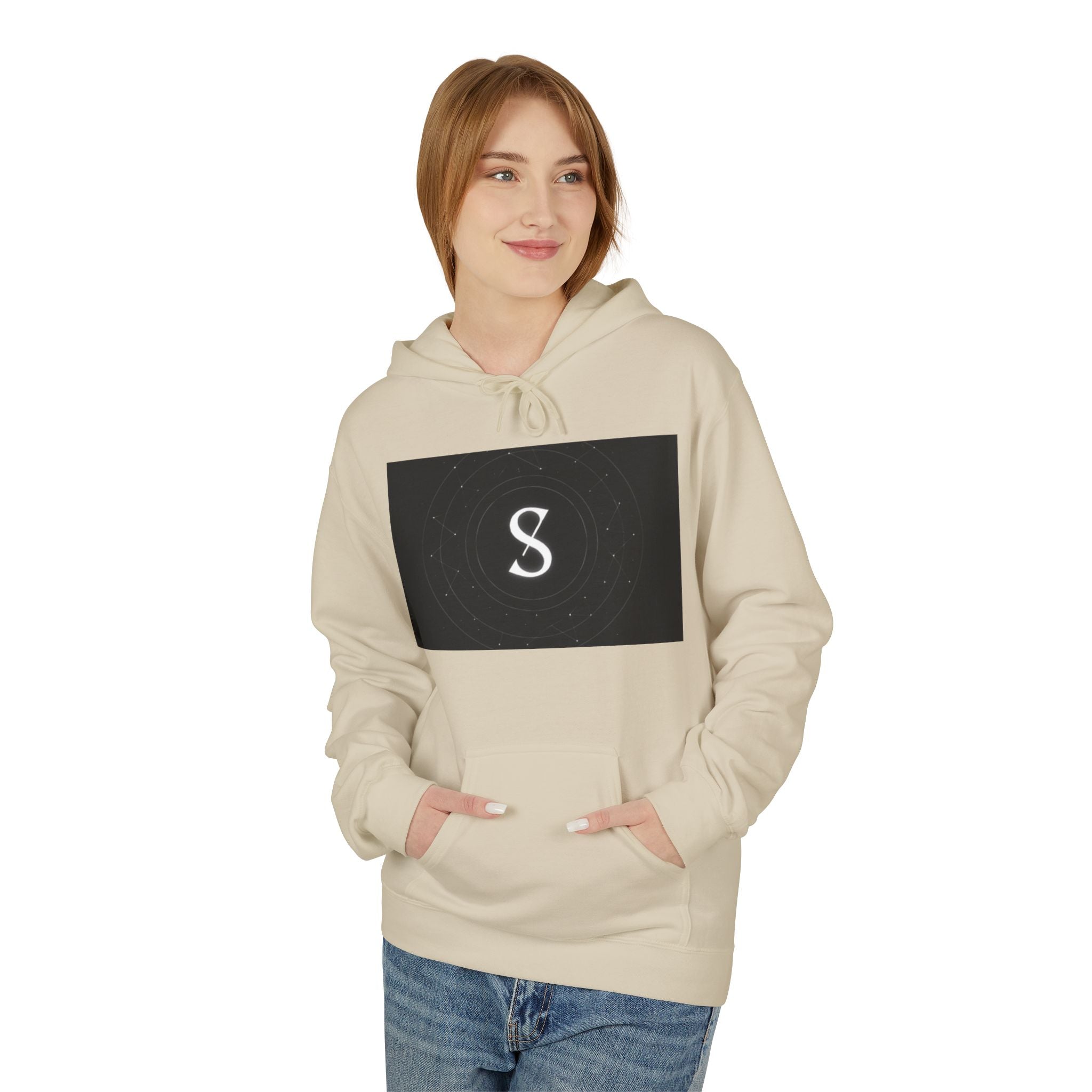 Balance Motion Purity Hoodie — Minimalist Symbol Sweatshirt