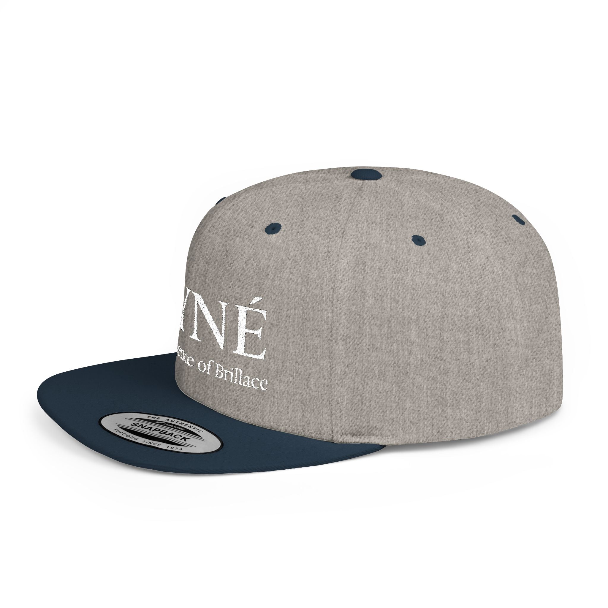 Snapback Hat — SYNÉ "The Essence of Brilliance" Flat Bill Cap