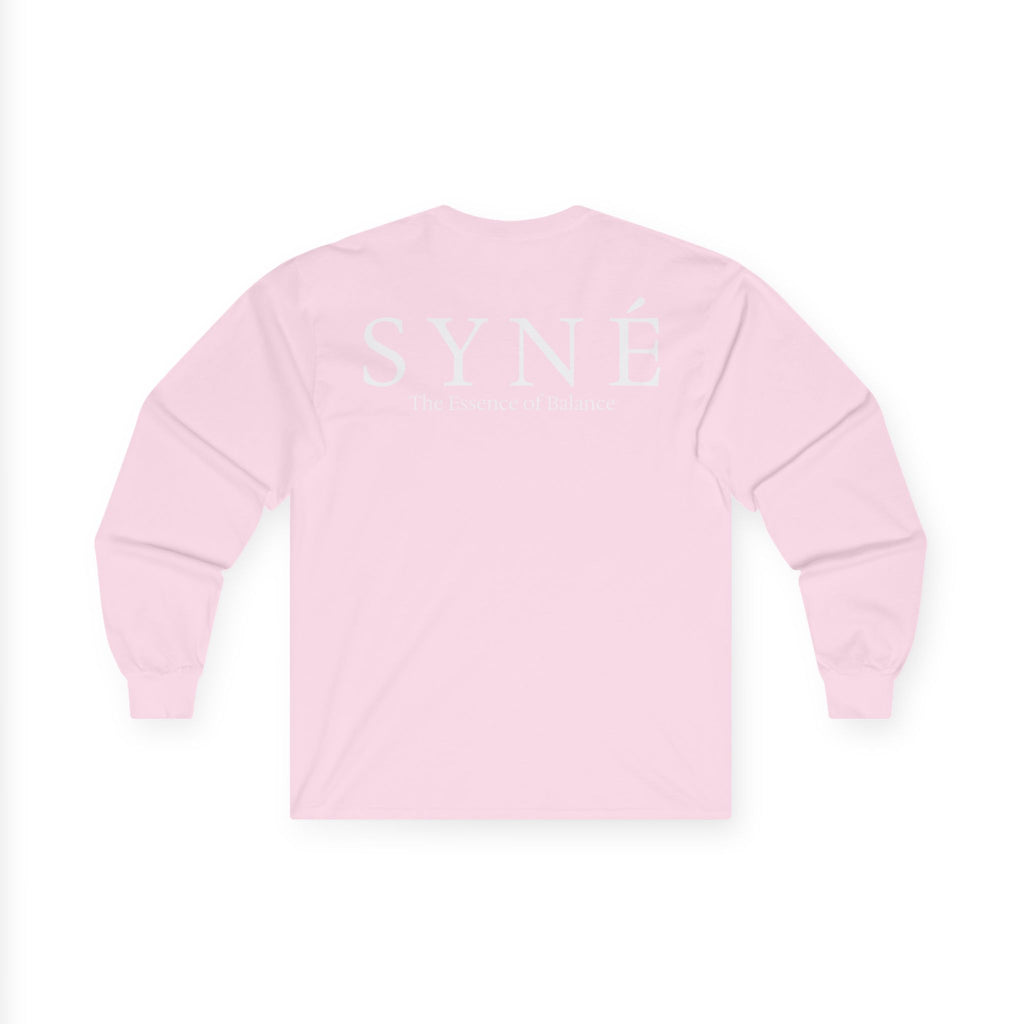 Balance Motion Purity Long Sleeve Tee — SYNÉ Essence of Balance Shirt