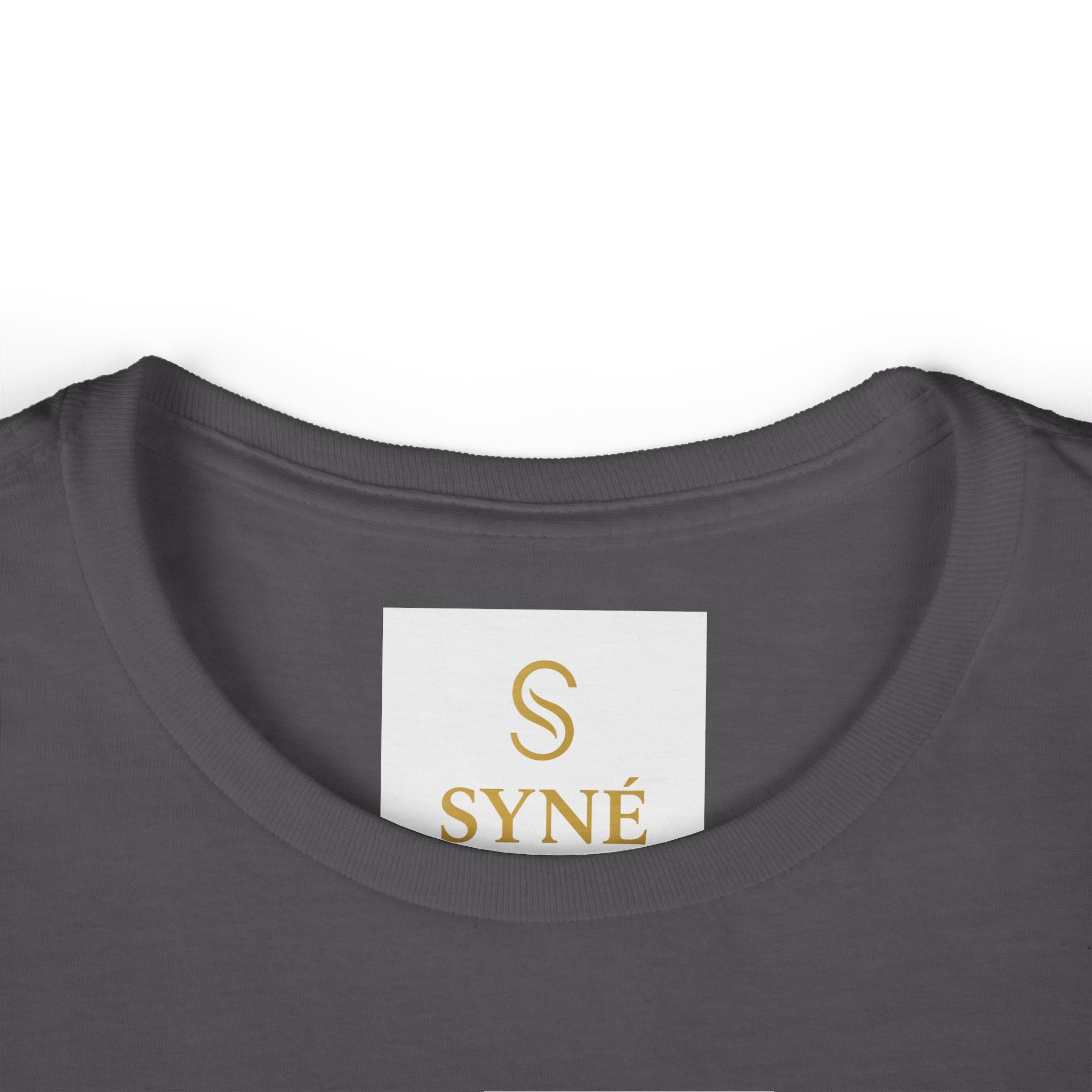 SYNÉ wordmark Tee | minimalist wellness logo t-shirt