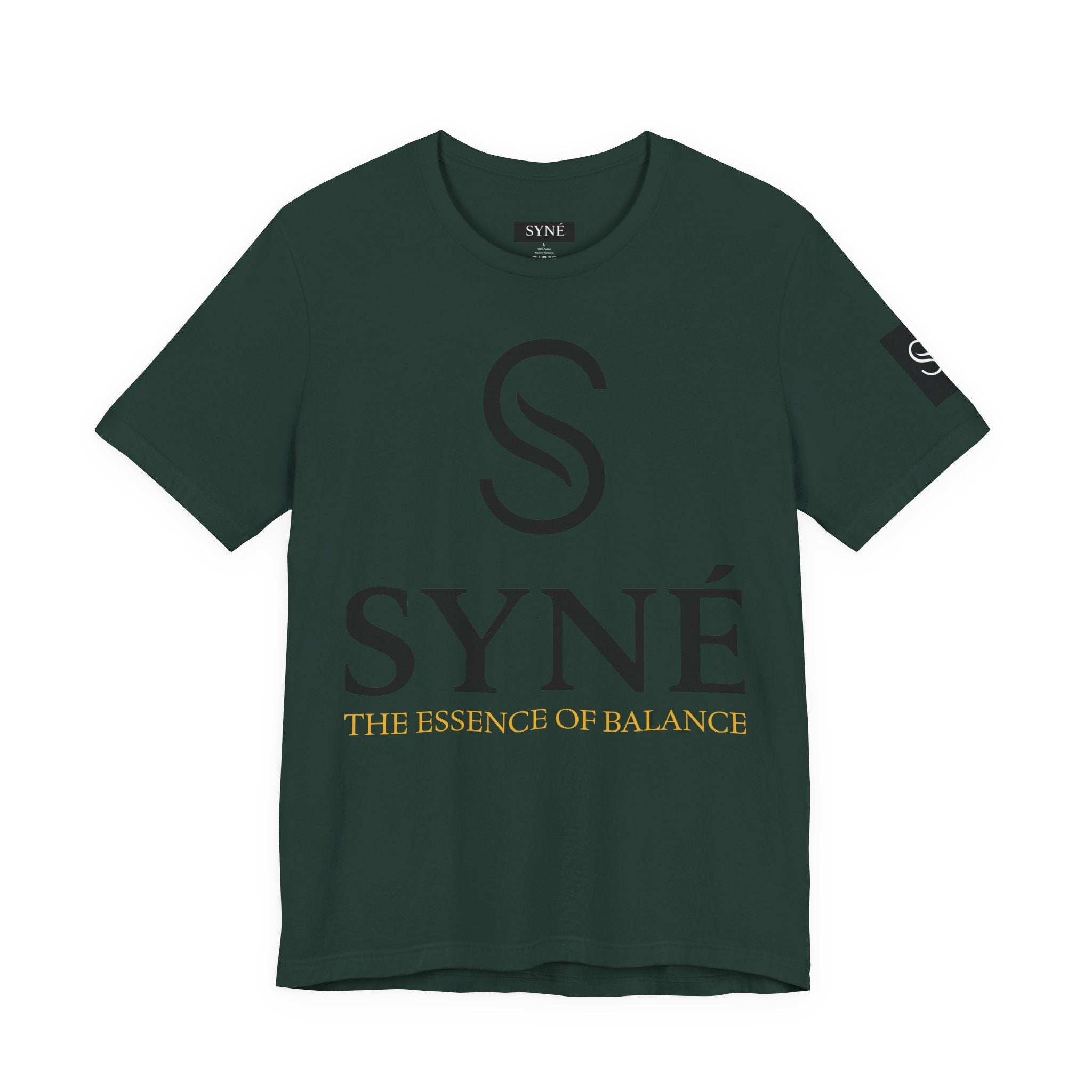 Syné Logo T-Shirt — "The Essence of Balance" Minimalist Tee