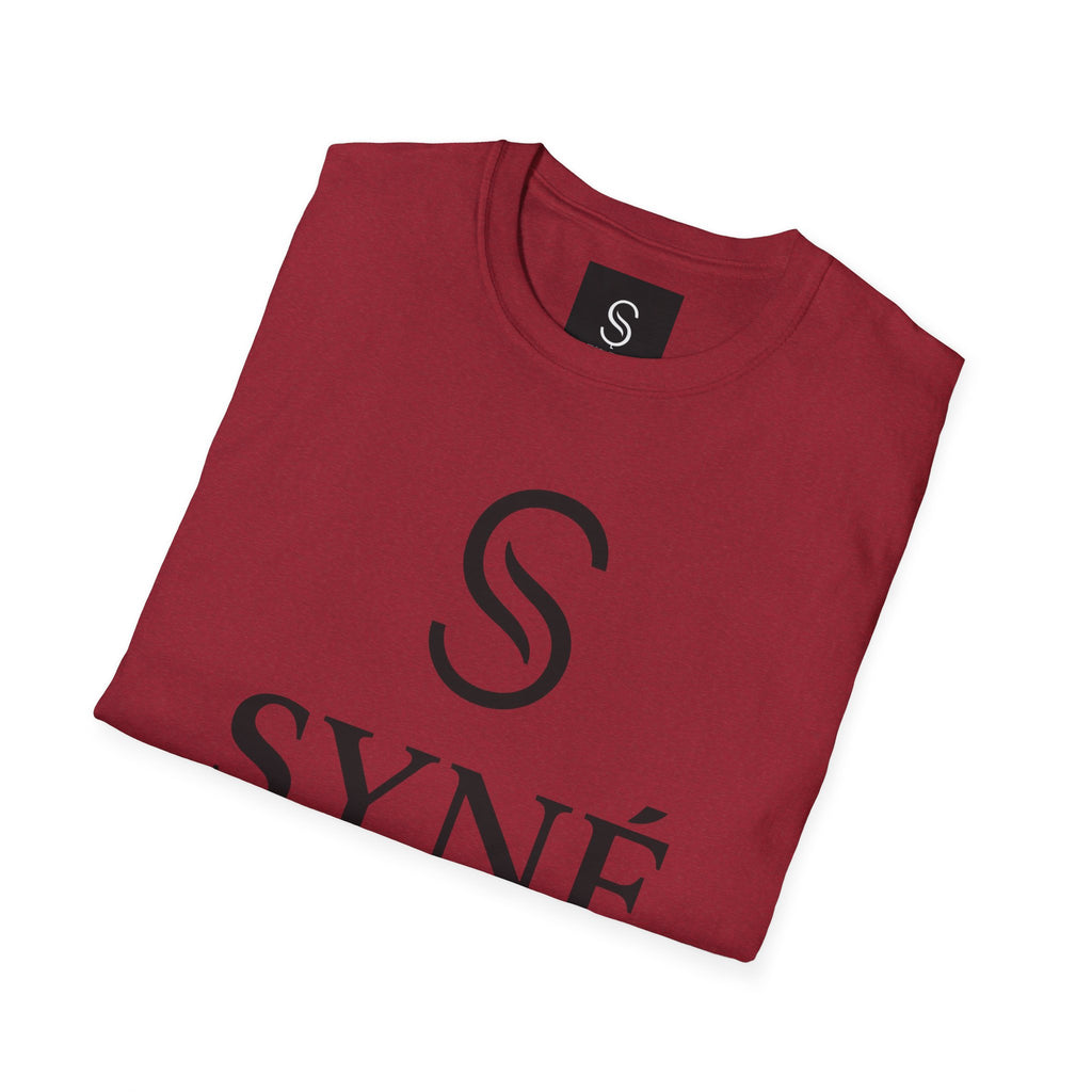 SYNE logo T-Shirt | Minimalist Monogram S Tee