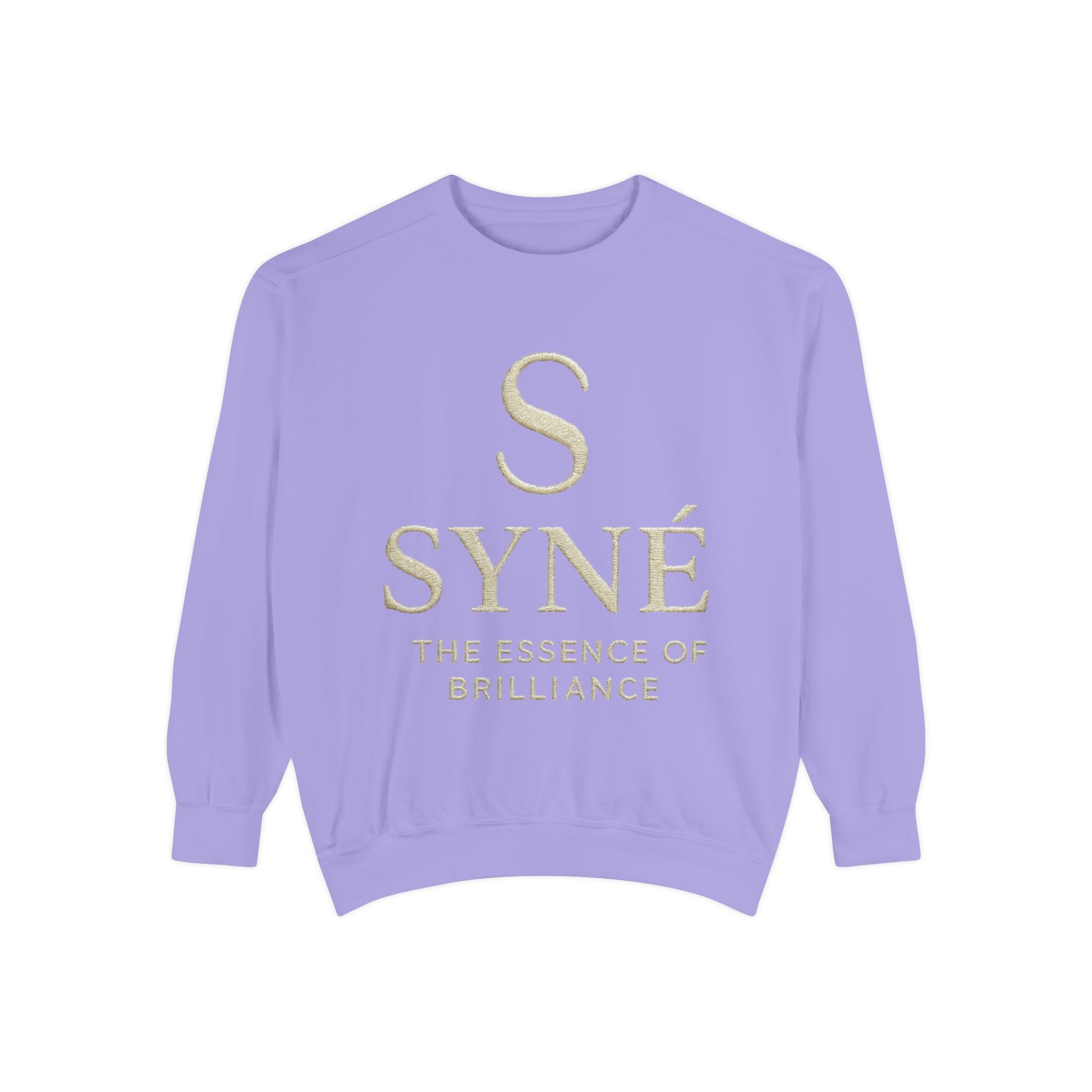 Syné Brilliance Sweatshirt — 'S SYNÉ The Essence of Brilliance' Graphic Sweatshirt