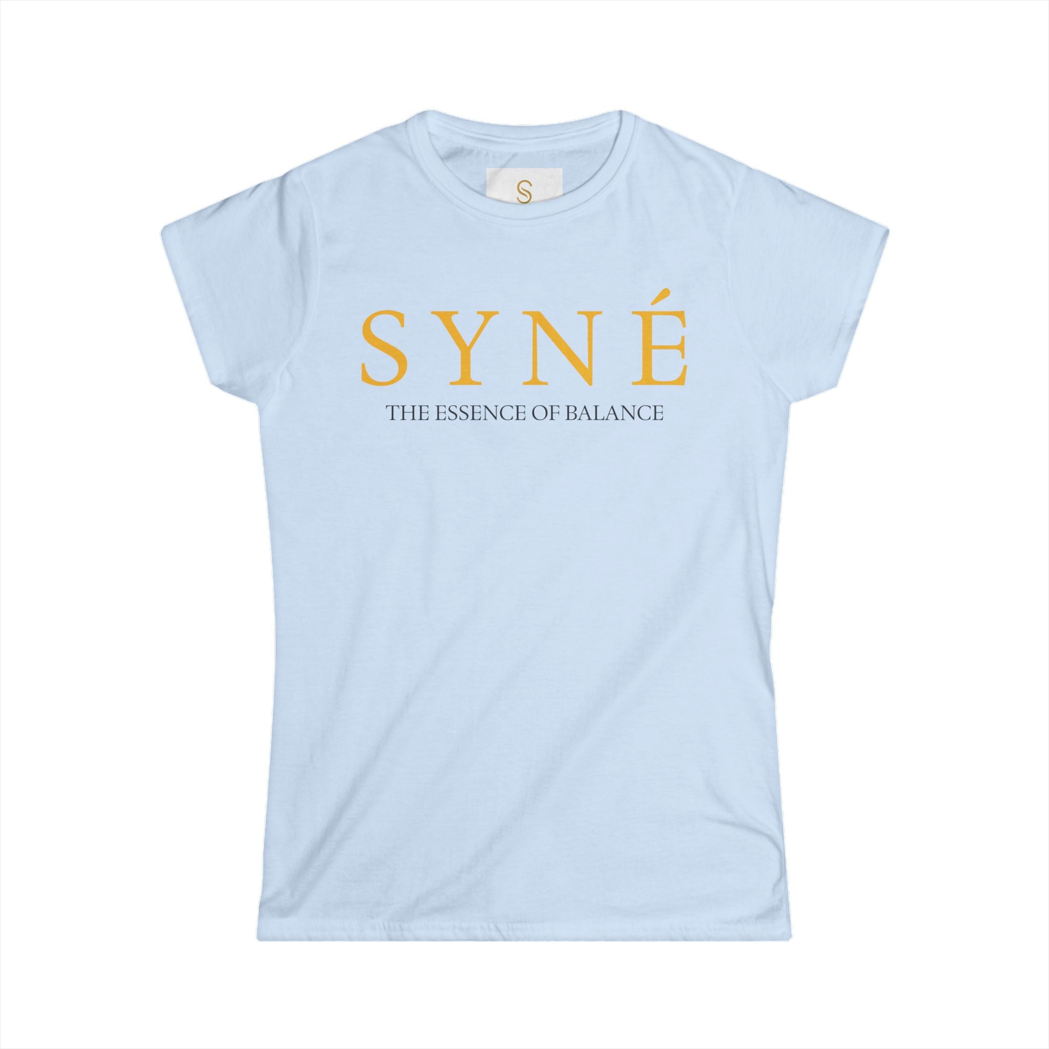 SYNÉ wordmark Tee | minimalist wellness logo t-shirt