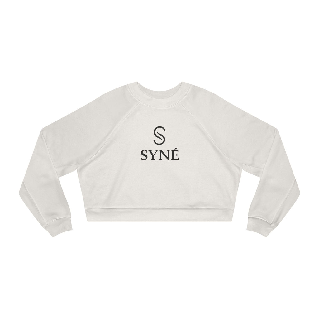 Cropped Pullover — SYNÉ 'Balance. Motion. Purity' Women's Fleece