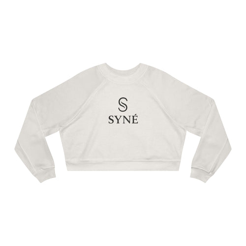 Cropped Pullover — SYNÉ 'Balance. Motion. Purity' Women's Fleece