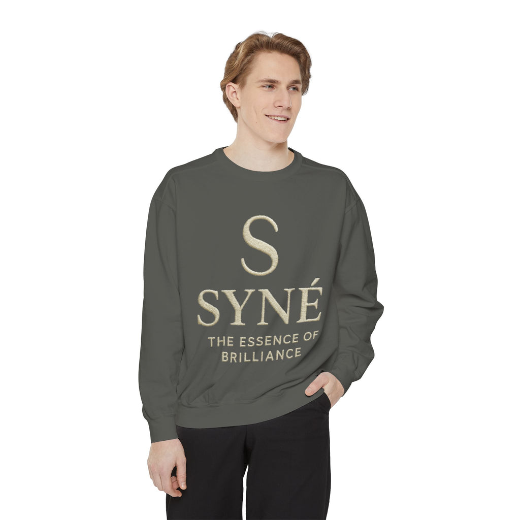 Syné Brilliance Sweatshirt — 'S SYNÉ The Essence of Brilliance' Graphic Sweatshirt