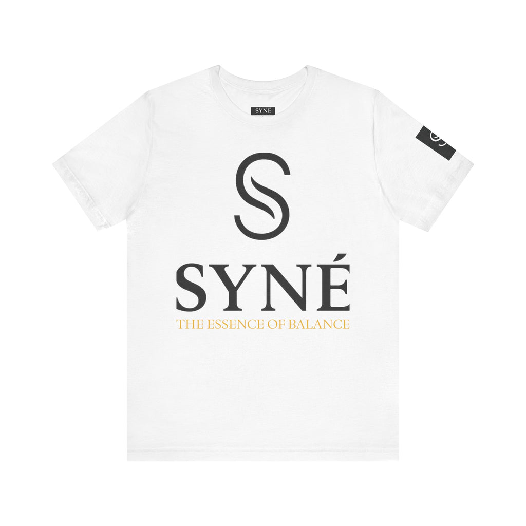 Syné Logo T-Shirt — "The Essence of Balance" Minimalist Tee