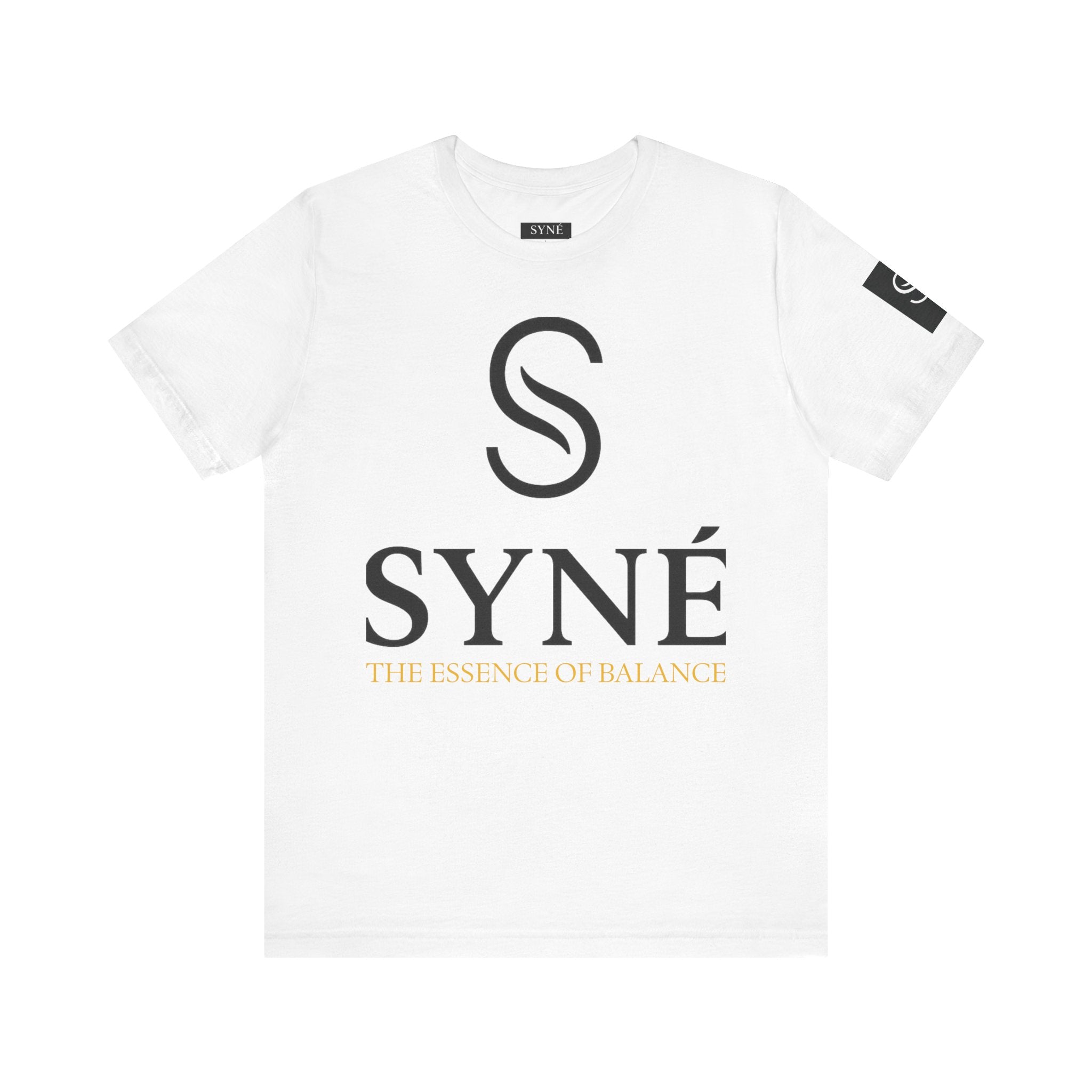 Syné Logo T-Shirt — "The Essence of Balance" Minimalist Tee