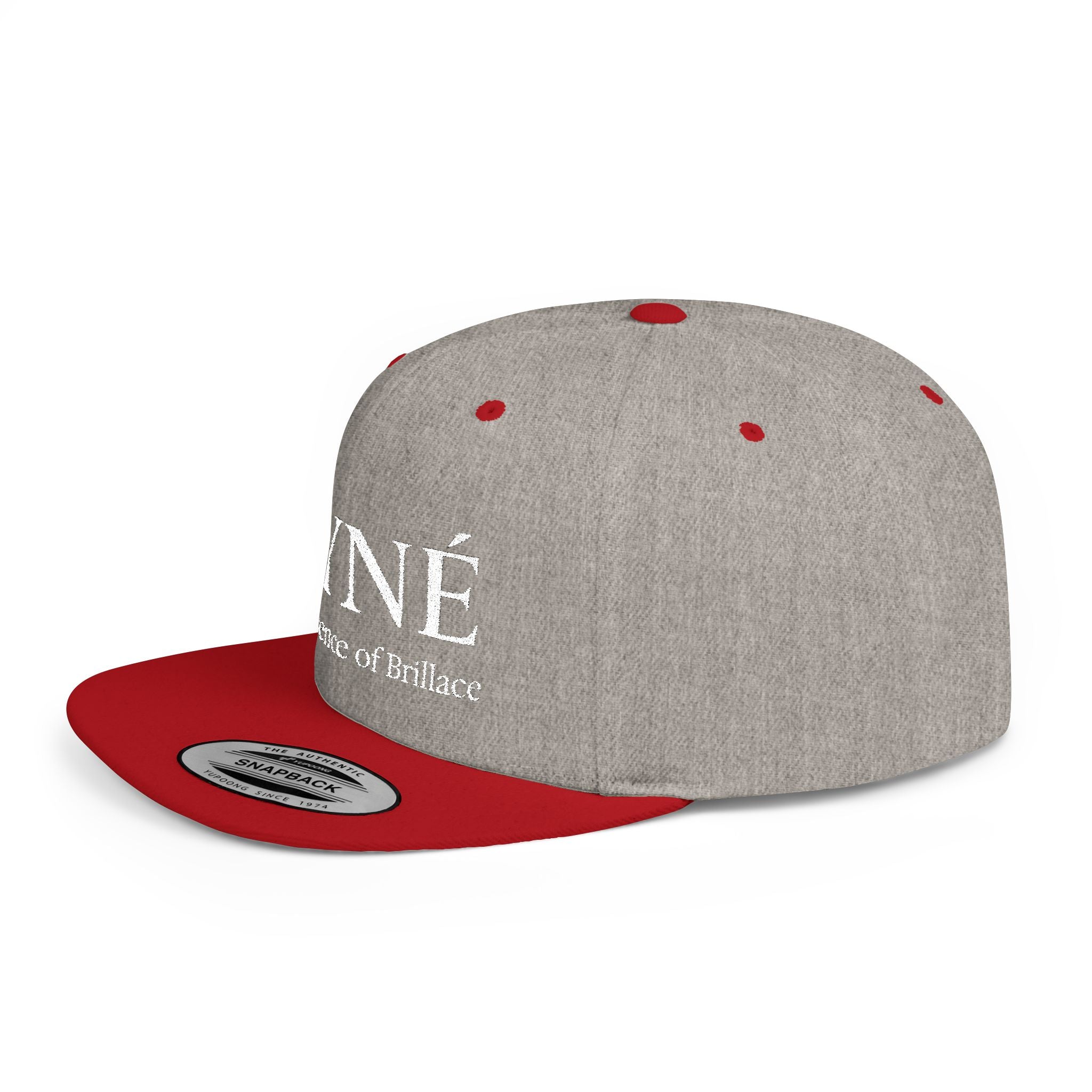 Snapback Hat — SYNÉ "The Essence of Brilliance" Flat Bill Cap