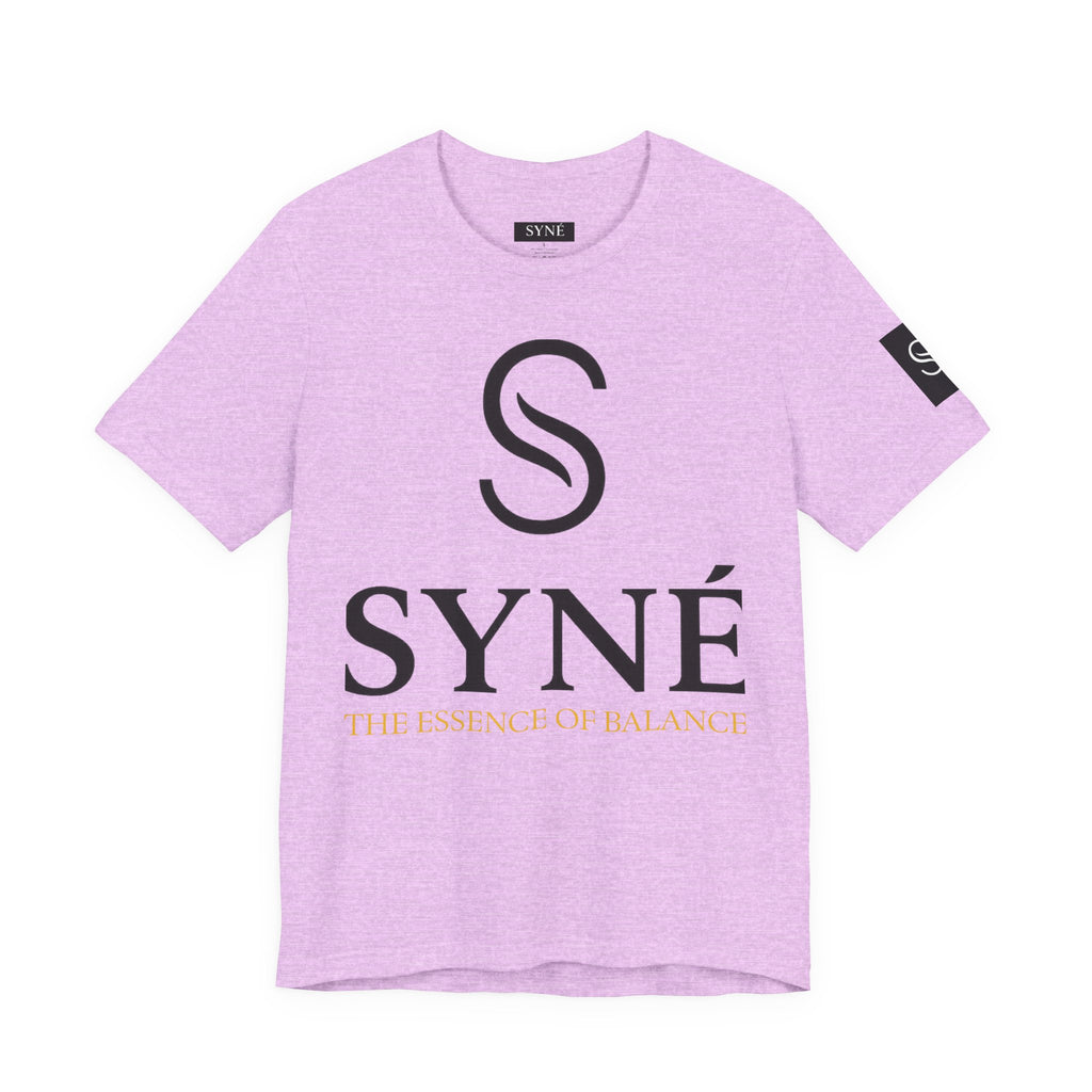 Syné Logo T-Shirt — "The Essence of Balance" Minimalist Tee