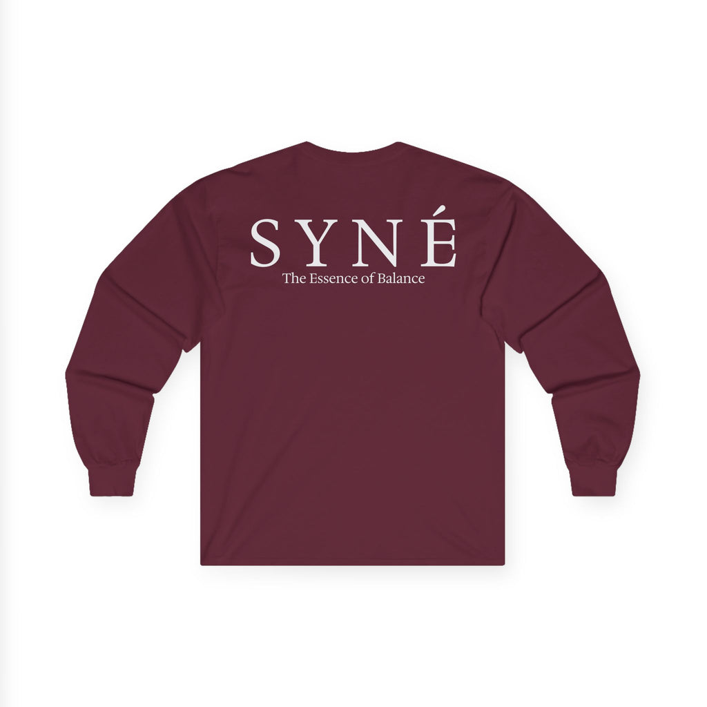 Balance Motion Purity Long Sleeve Tee — SYNÉ Essence of Balance Shirt