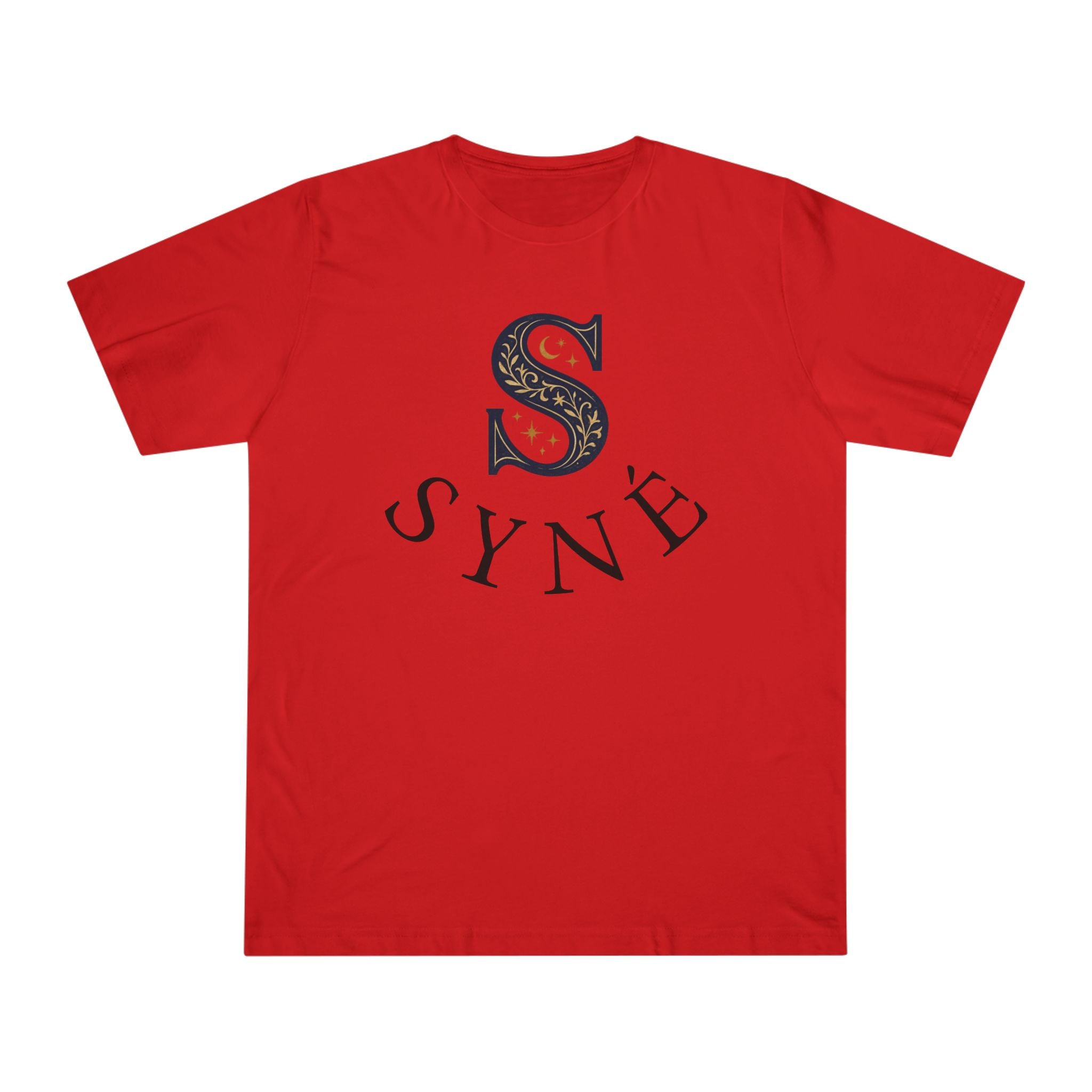 Syne Monogram T-Shirt — 'SYNE' Floral S Design, Balance Motion Purity Back Print