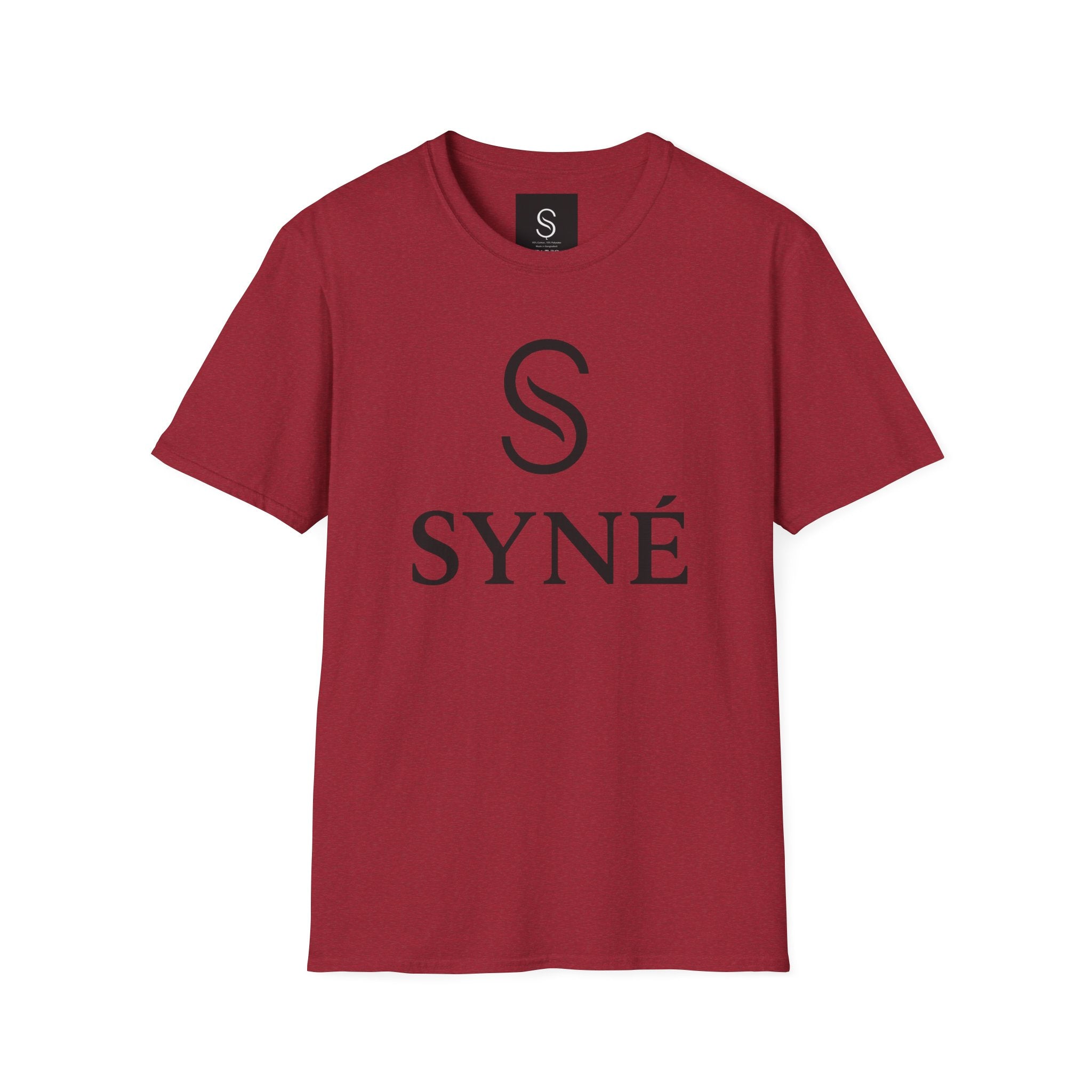 SYNE logo T-Shirt | Minimalist Monogram S Tee