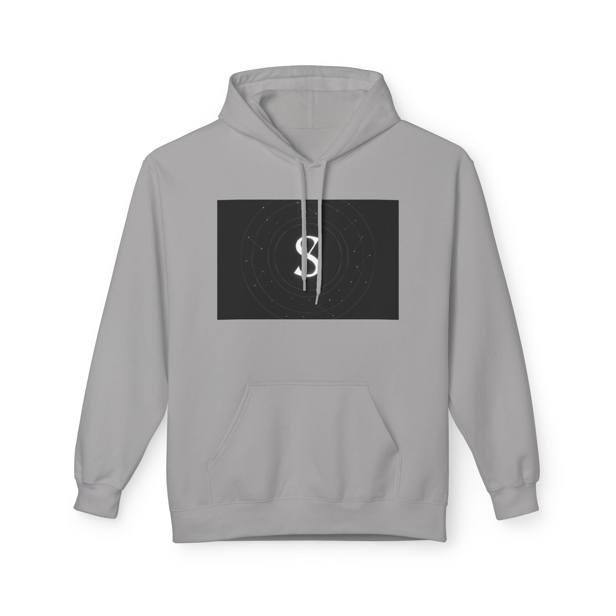 Balance Motion Purity Hoodie — Minimalist Symbol Sweatshirt