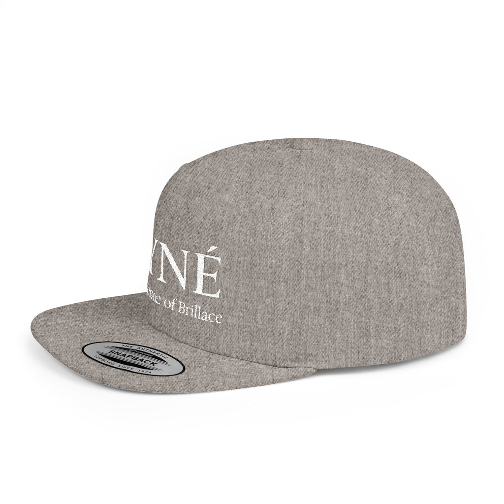 Snapback Hat — SYNÉ "The Essence of Brilliance" Flat Bill Cap