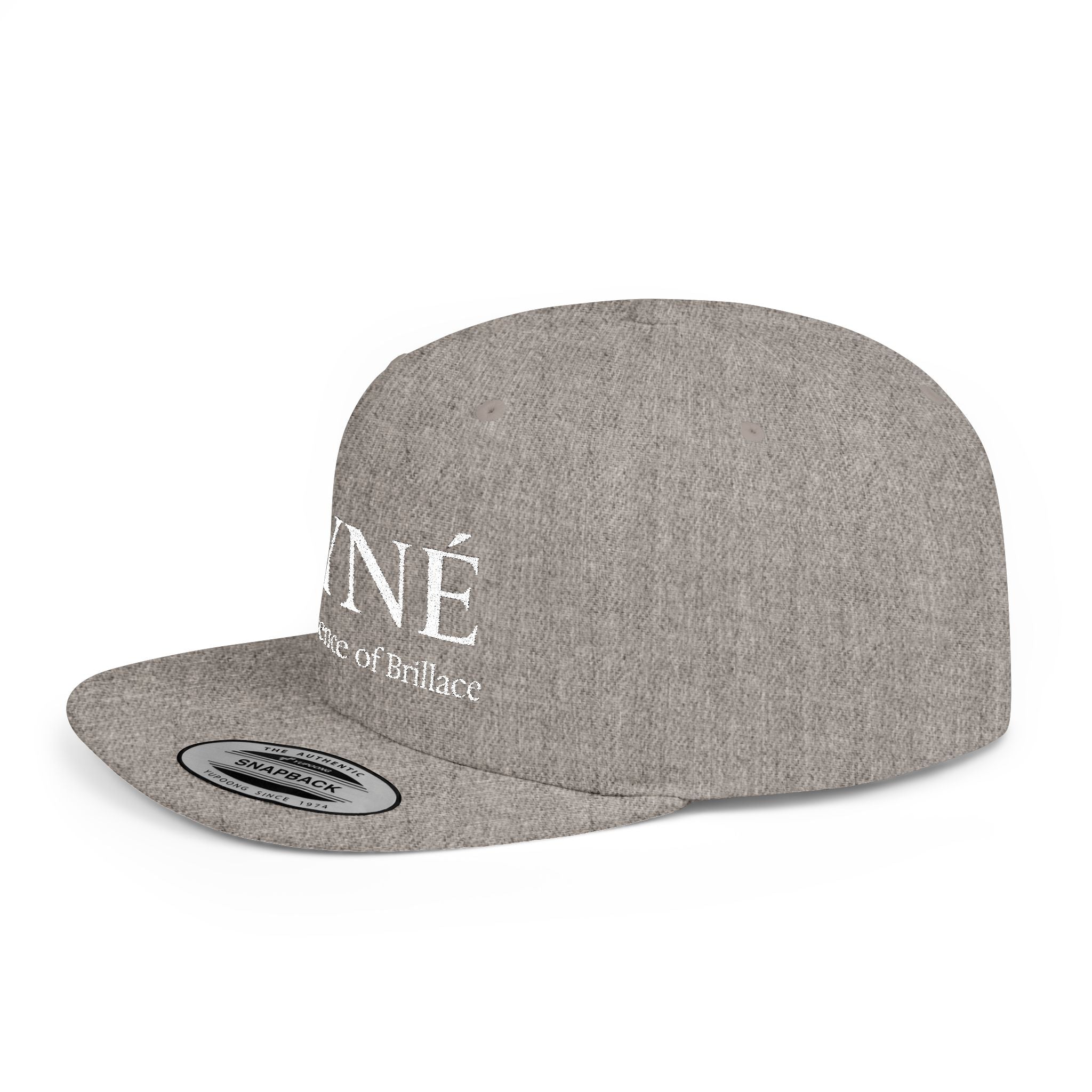 Snapback Hat — SYNÉ "The Essence of Brilliance" Flat Bill Cap