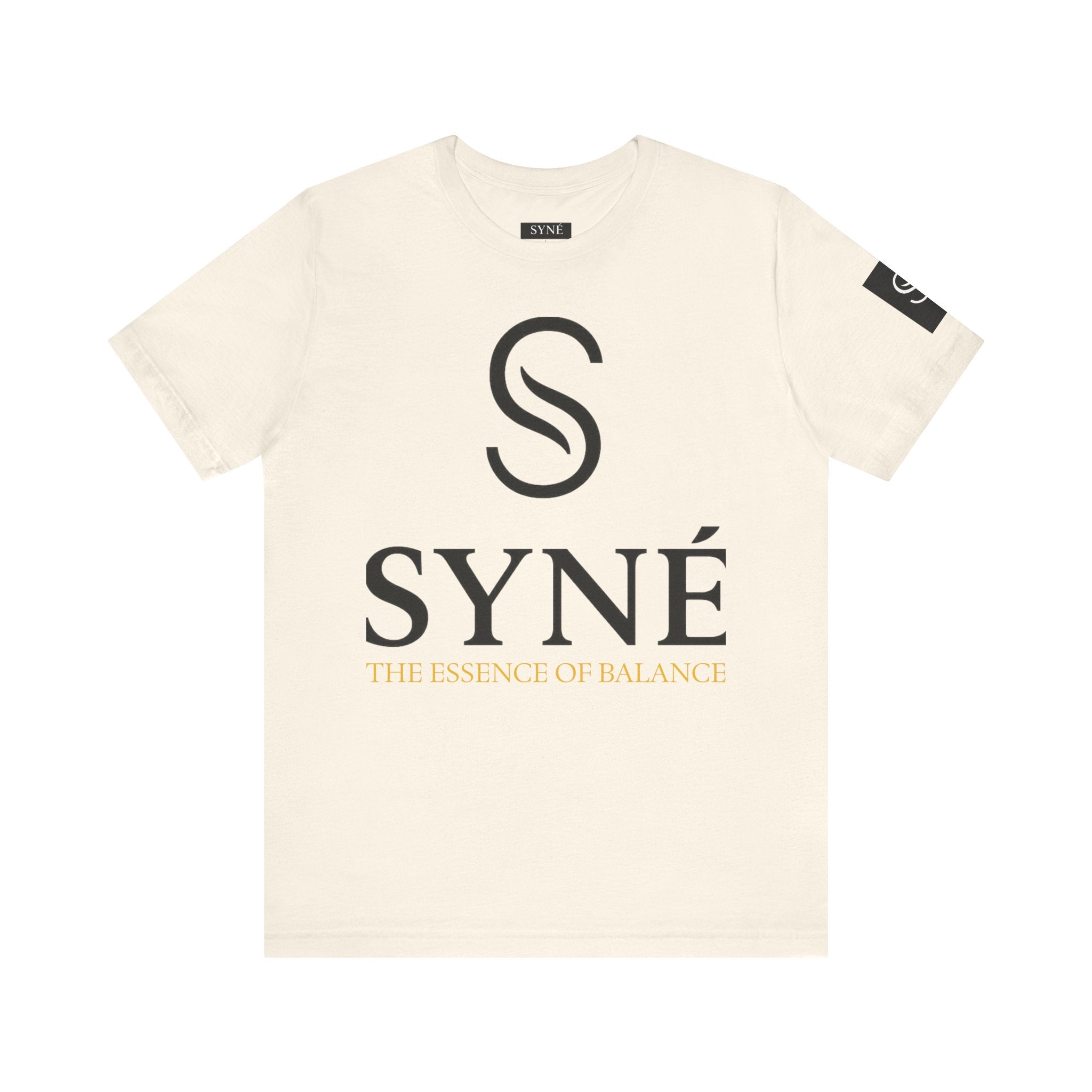 Syné Logo T-Shirt — "The Essence of Balance" Minimalist Tee