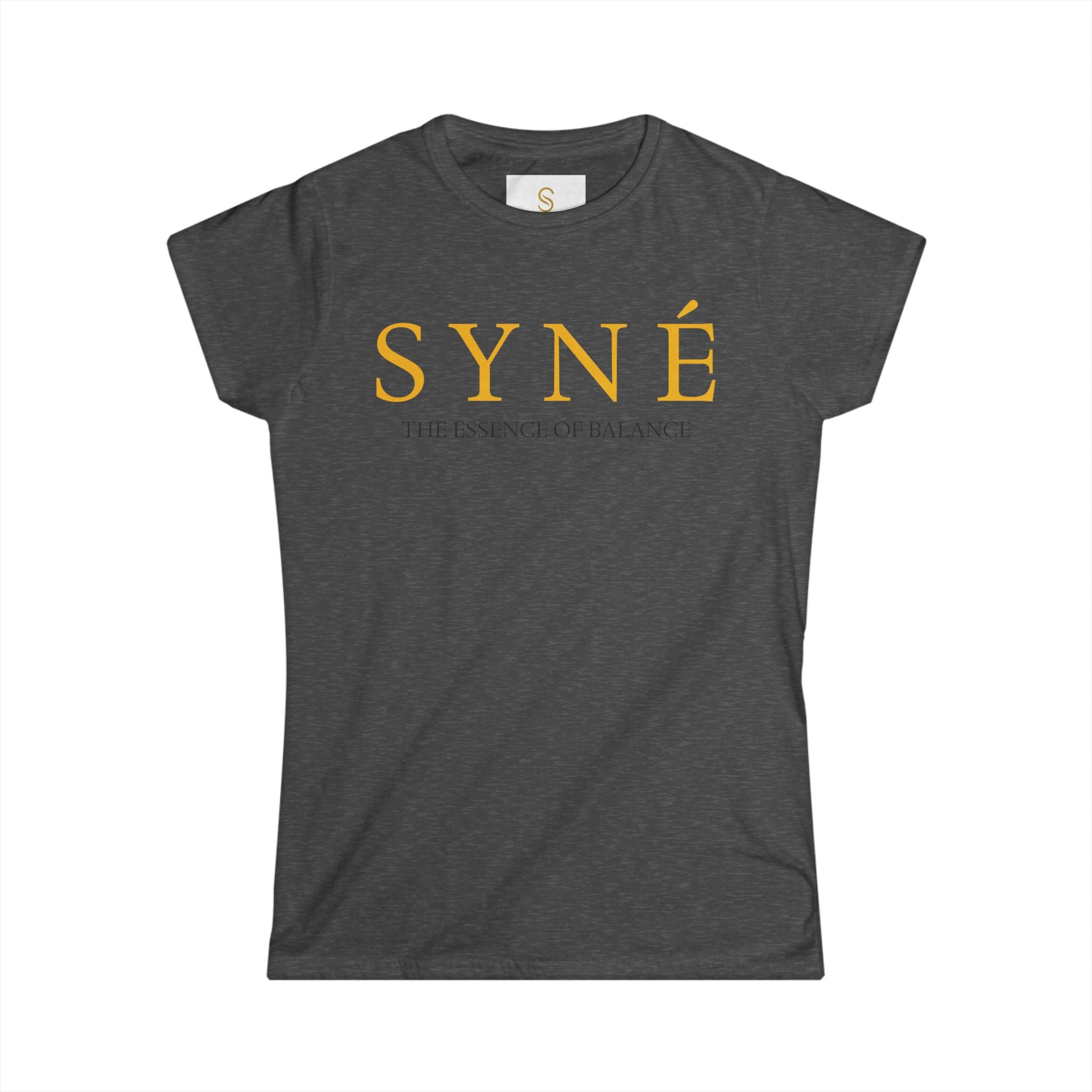 SYNÉ wordmark Tee | minimalist wellness logo t-shirt