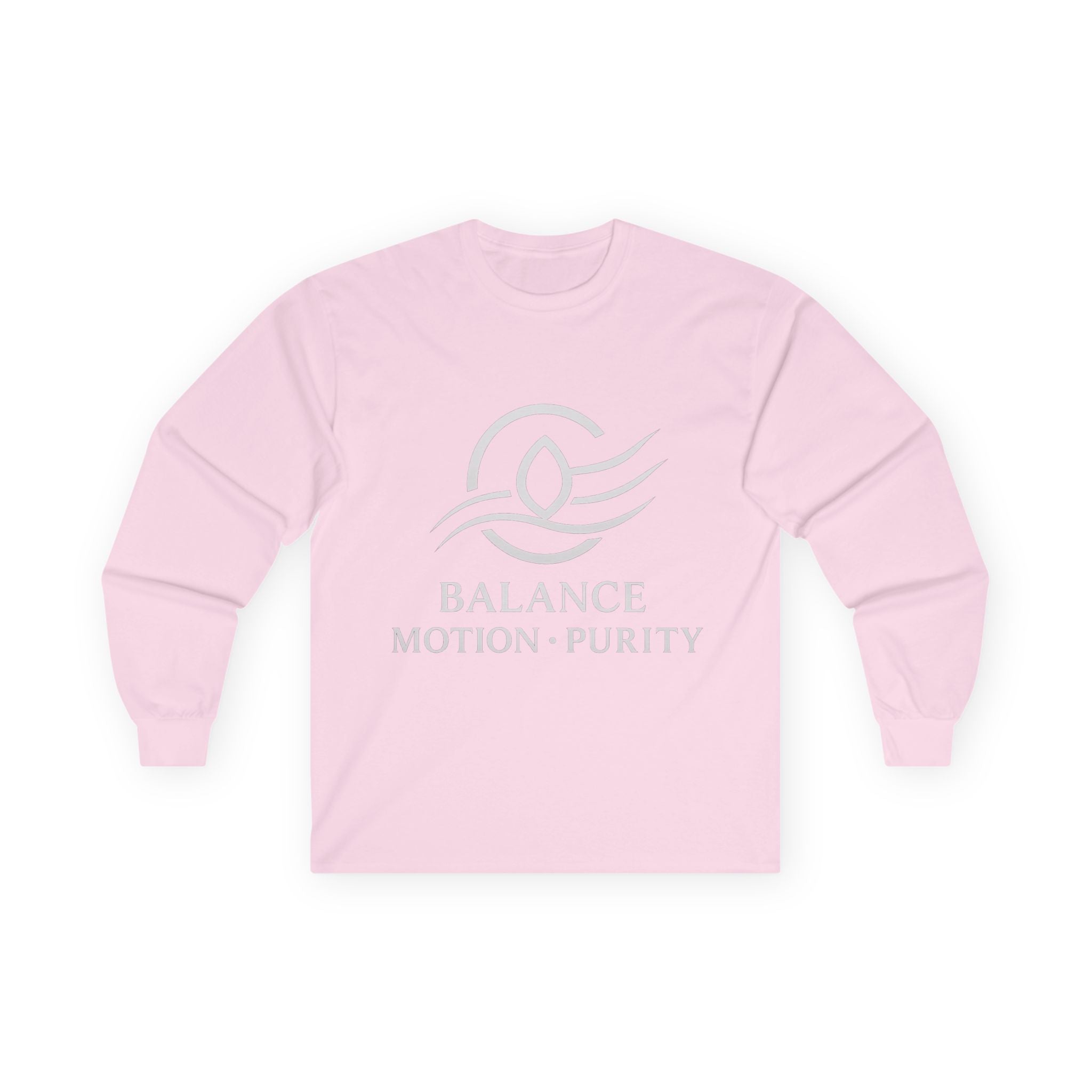 Balance Motion Purity Long Sleeve Tee — SYNÉ Essence of Balance Shirt