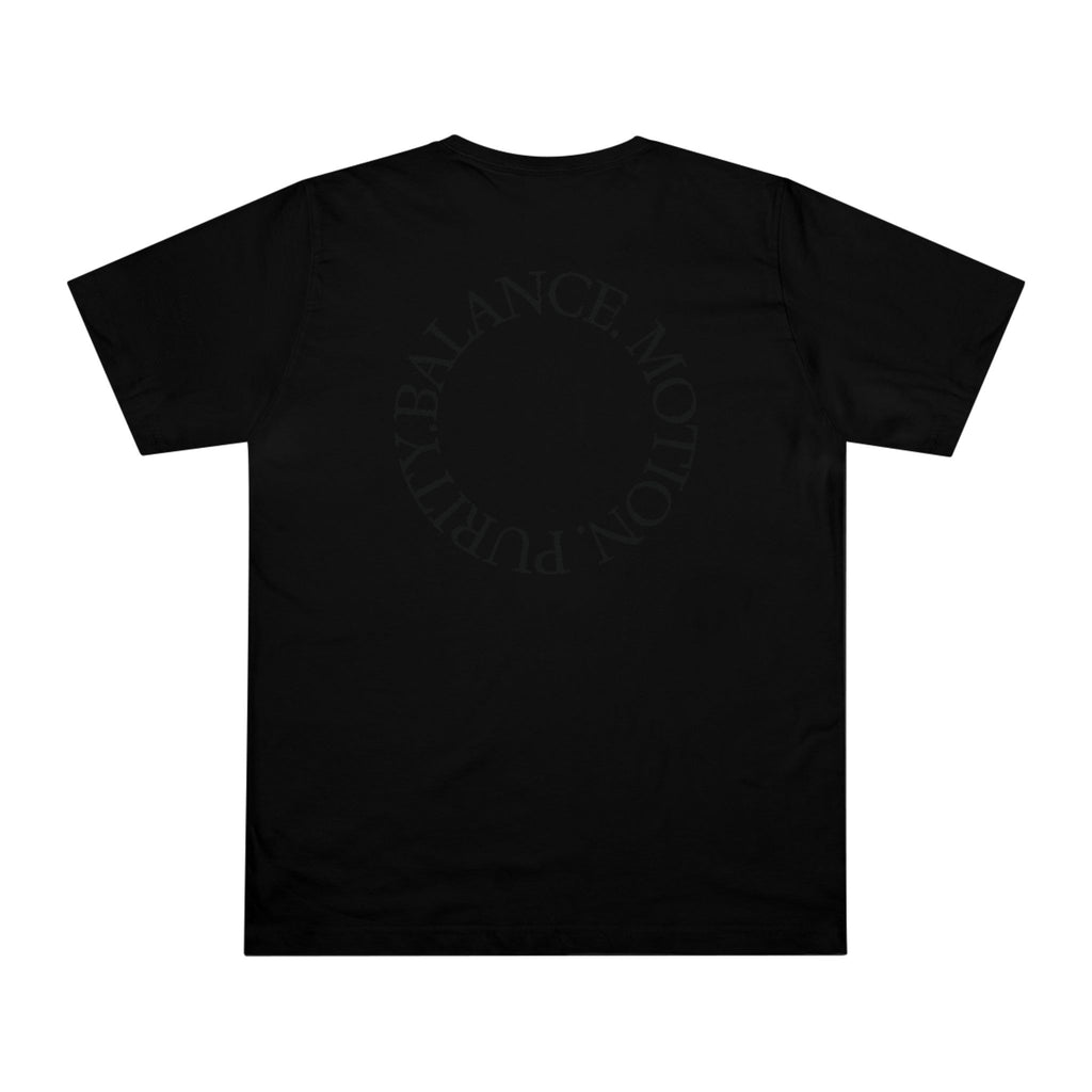 Syne Monogram T-Shirt — 'SYNE' Floral S Design, Balance Motion Purity Back Print