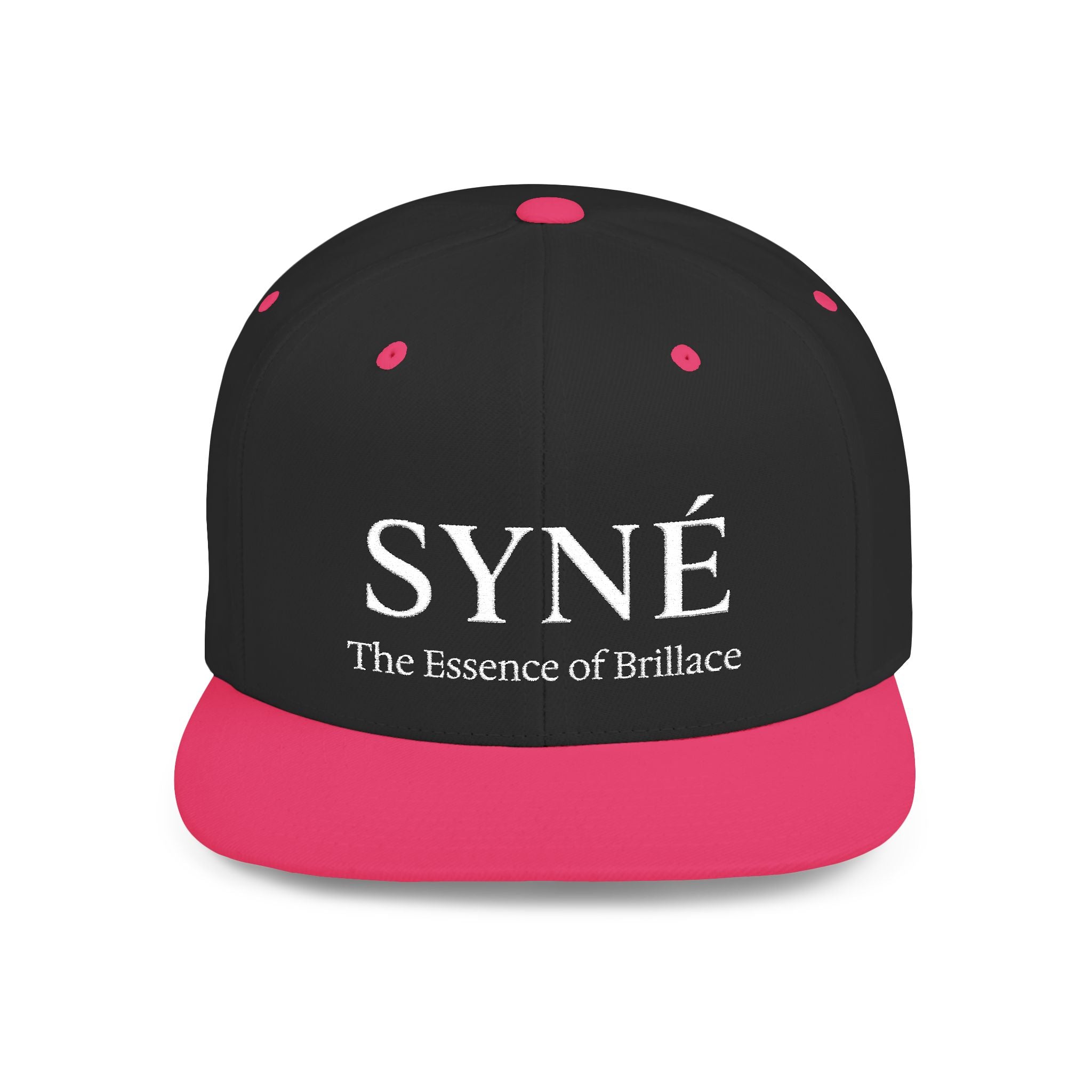 Snapback Hat — SYNÉ "The Essence of Brilliance" Flat Bill Cap