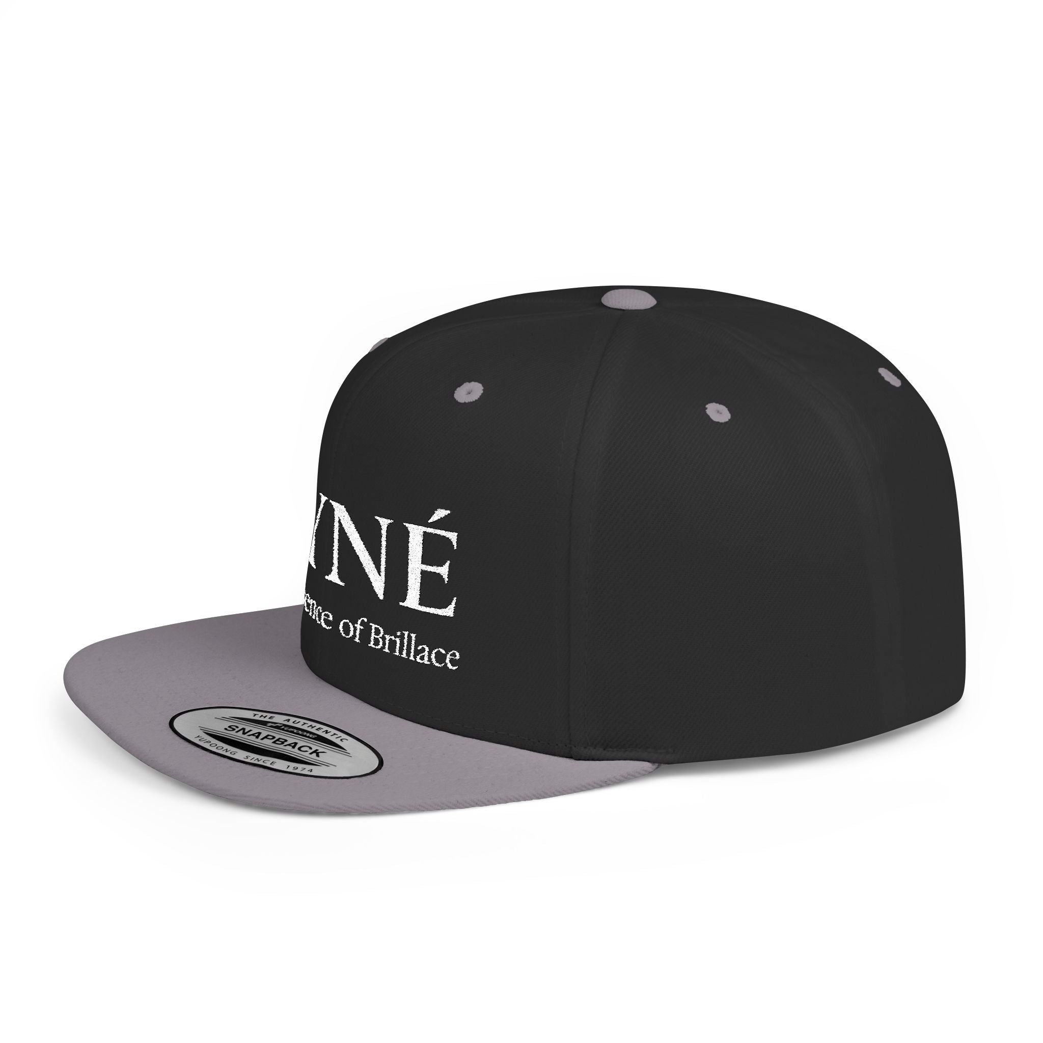 Snapback Hat — SYNÉ "The Essence of Brilliance" Flat Bill Cap