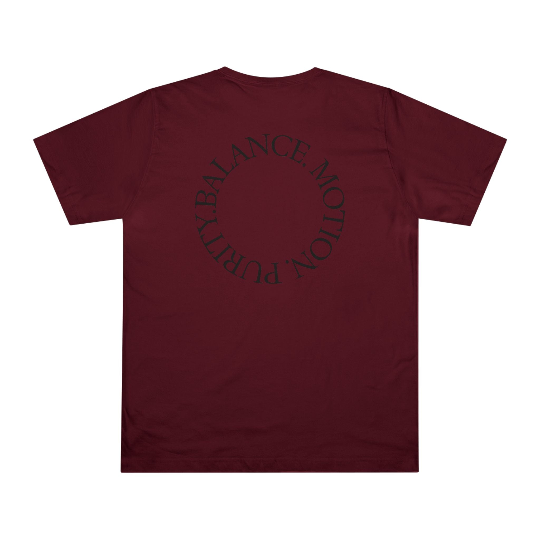 Syne Monogram T-Shirt — 'SYNE' Floral S Design, Balance Motion Purity Back Print