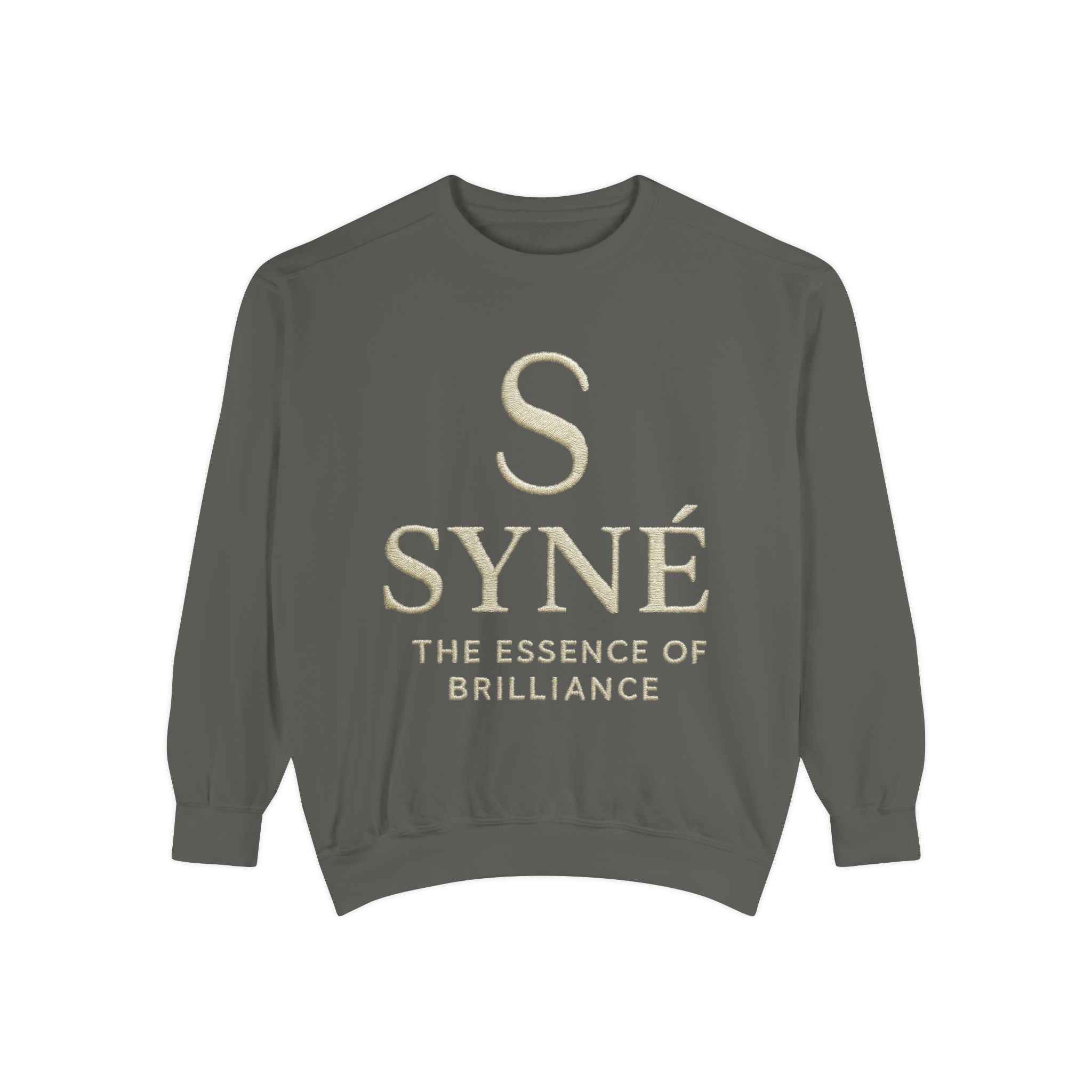 Syné Brilliance Sweatshirt — 'S SYNÉ The Essence of Brilliance' Graphic Sweatshirt