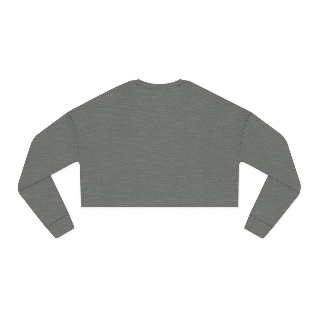 Cropped Sweatshirt — Minimal Monogram 'S' Graphic