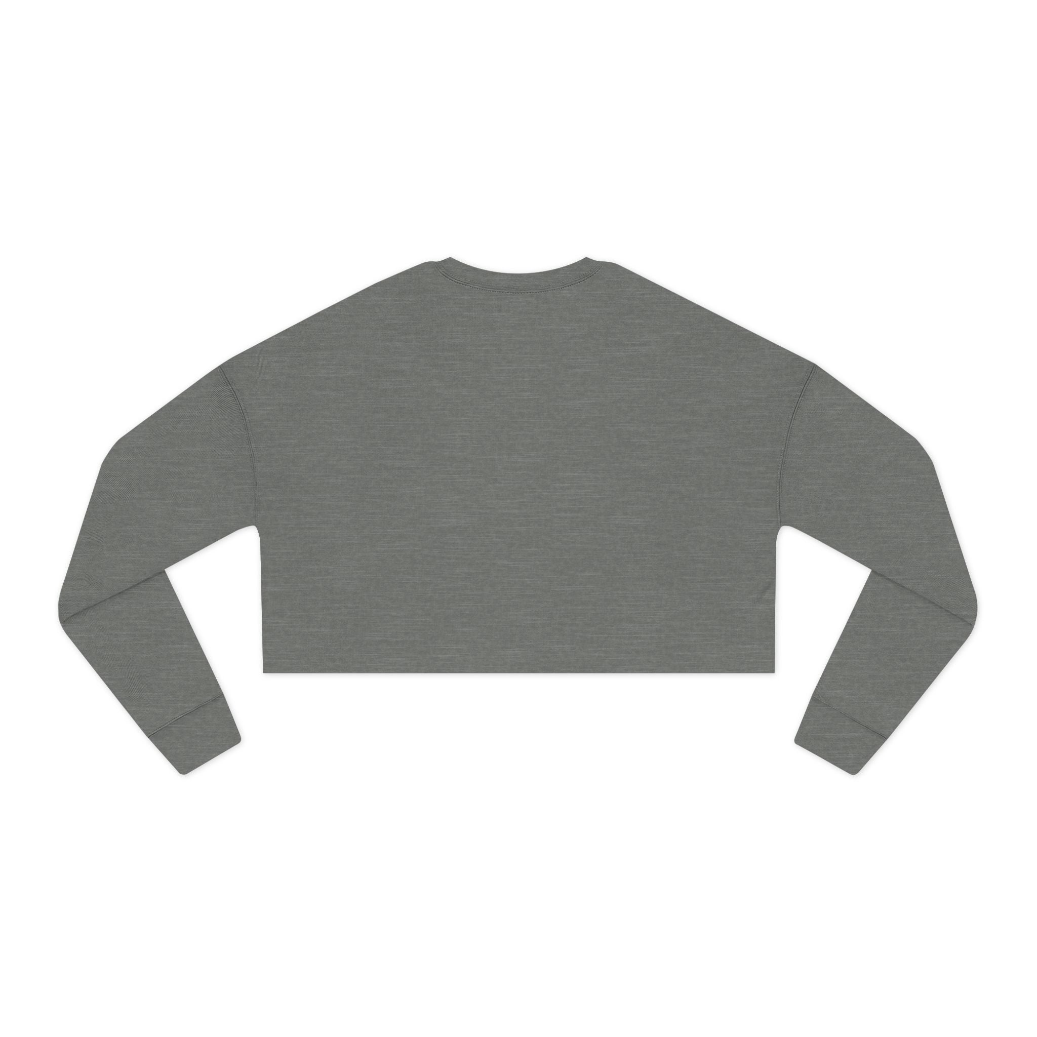 Cropped Sweatshirt — Minimal Monogram 'S' Graphic